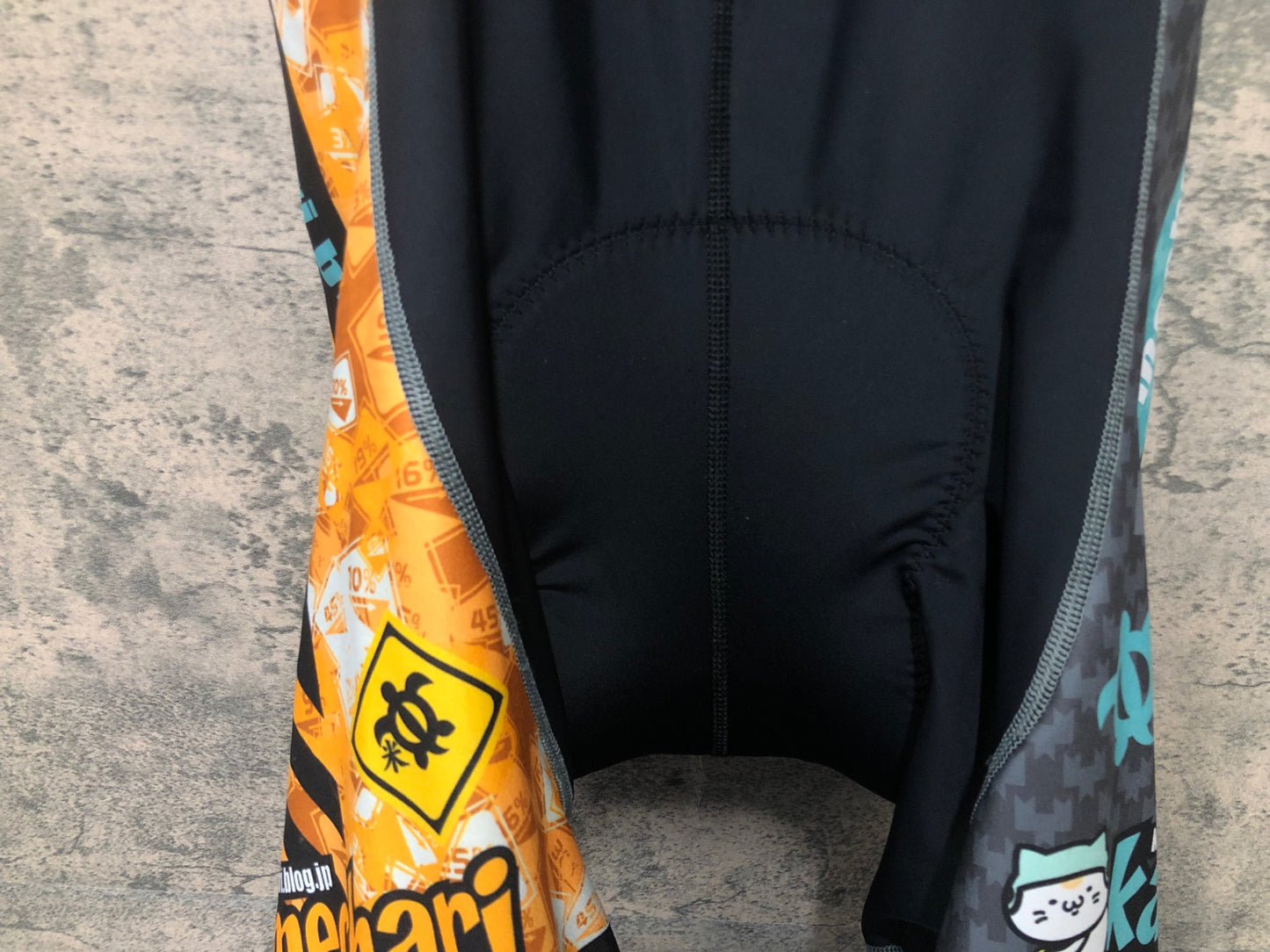 IW576 ウェイブワン WAVEONE カメチャリ kamechari ビブタイツ L