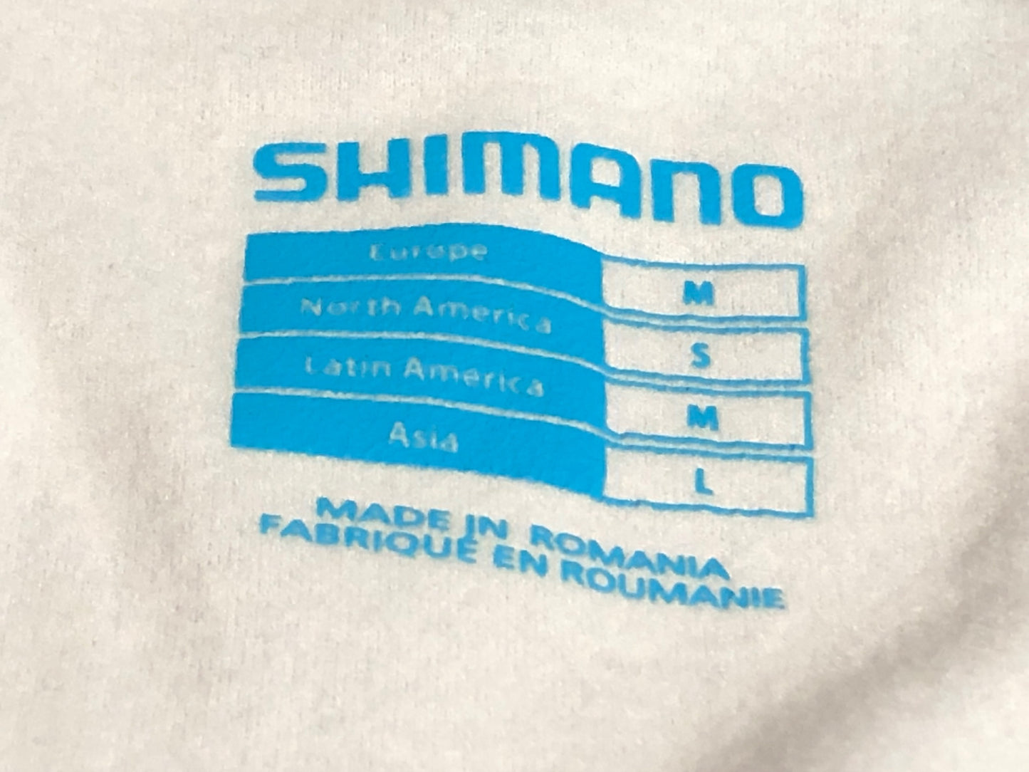 IN337 シマノ SHIMANO 裏起毛 長袖 サイクルジャージ 紺 L