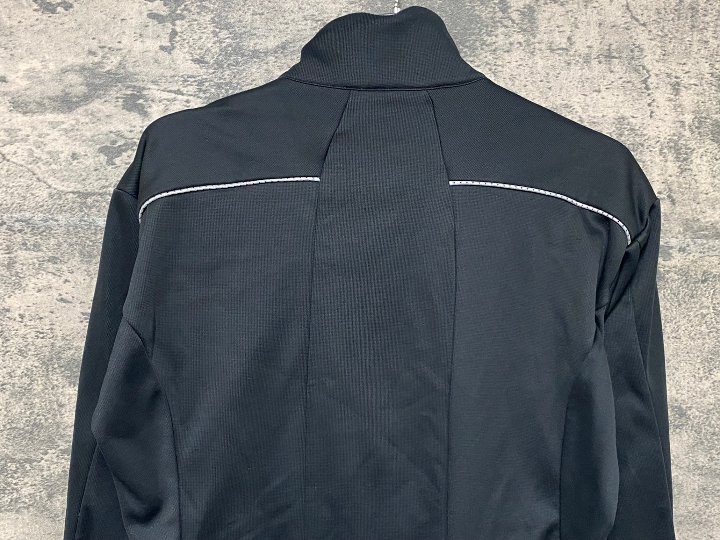 IZ551 スポーツフル sportful 長袖サイクルジャージ 黒 M 裏起毛 ほつれ ロゴヒビ