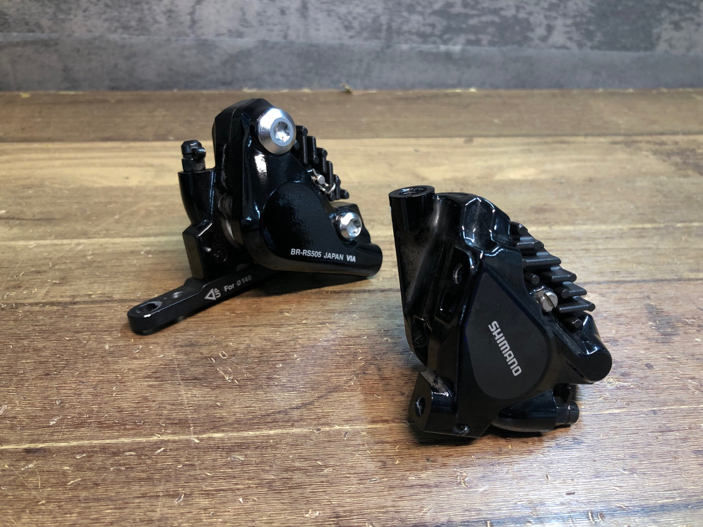 IN271 シマノ SHIMANO ST-RS505 STIレバー BR-RS505 ディスクブレーキ キャリパー セット 油圧 2x11s