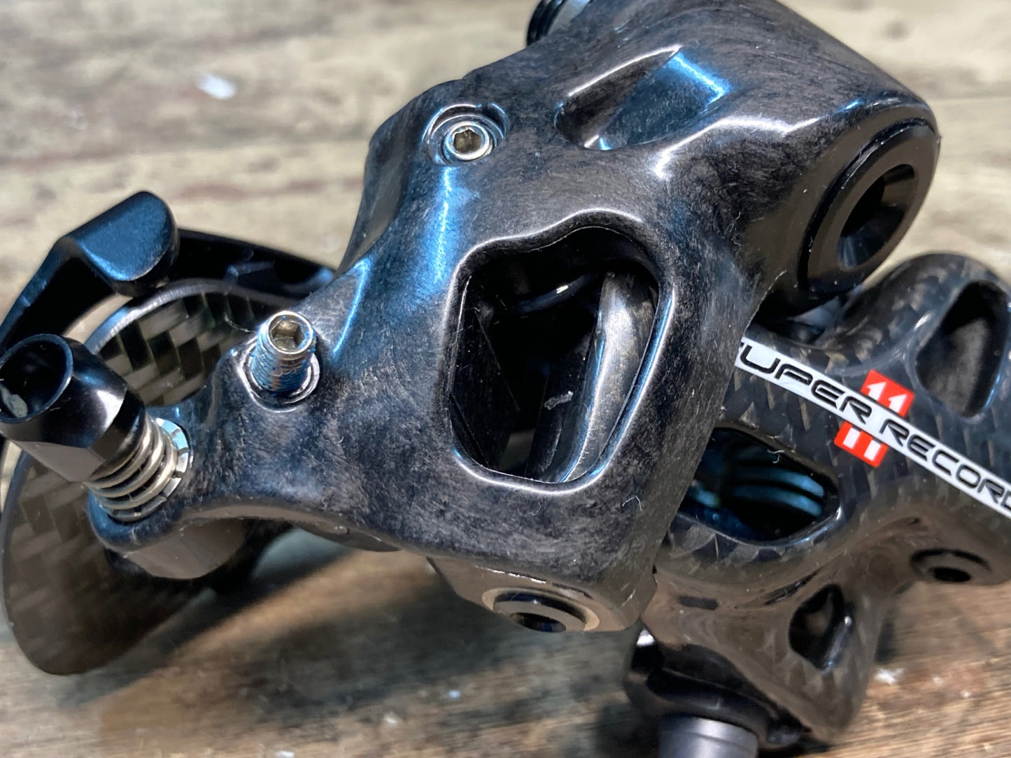 IH462 カンパニョーロ CAMPAGNOLO スーパーレコード SUPER RECORD リアディレイラー 11S ※未使用