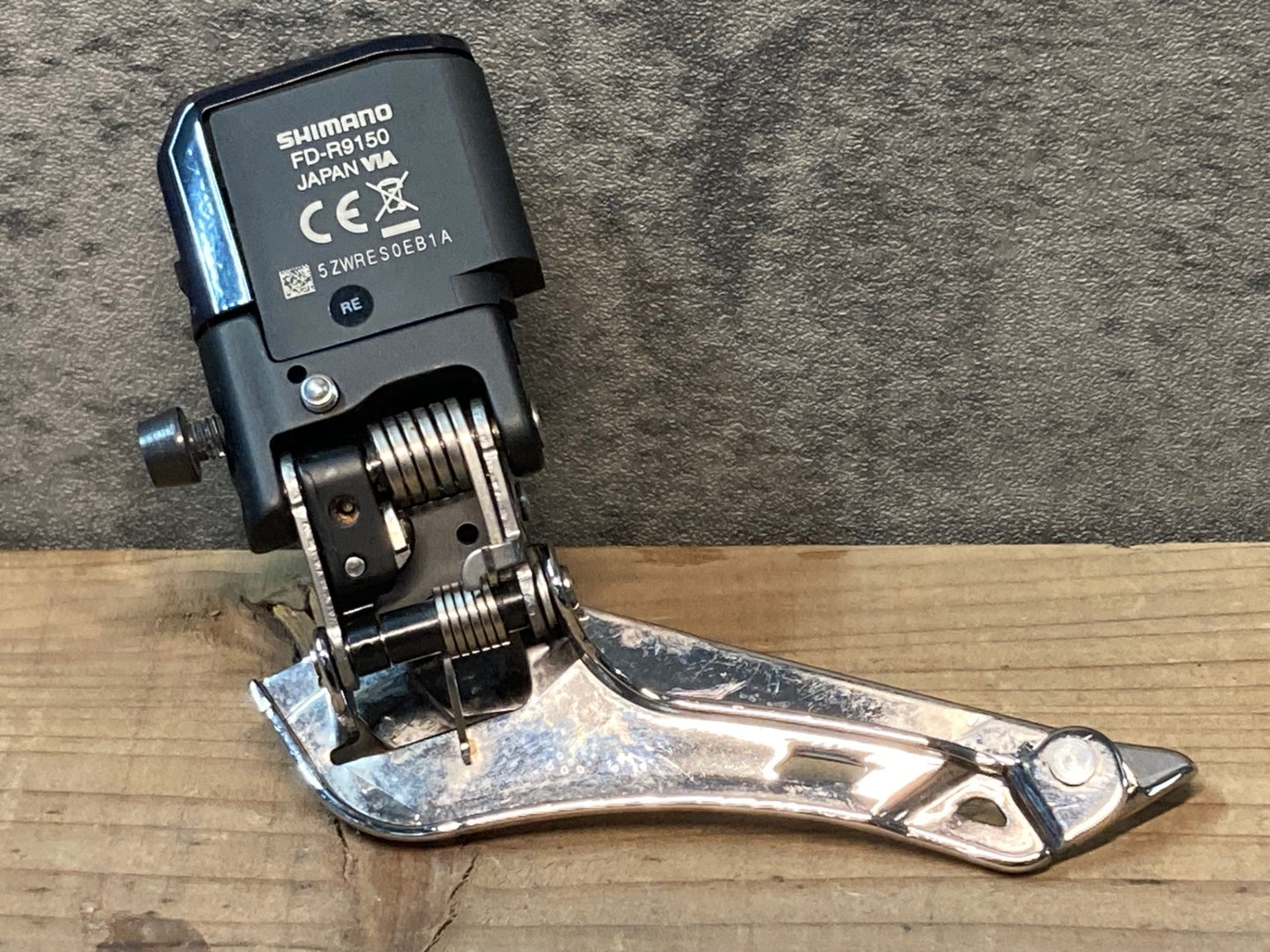 IO068 シマノ SHIMANO デュラエース DURA-ACE FD-R9150 直付 フロントディレイラー 2s Di2 電動 動作確認済