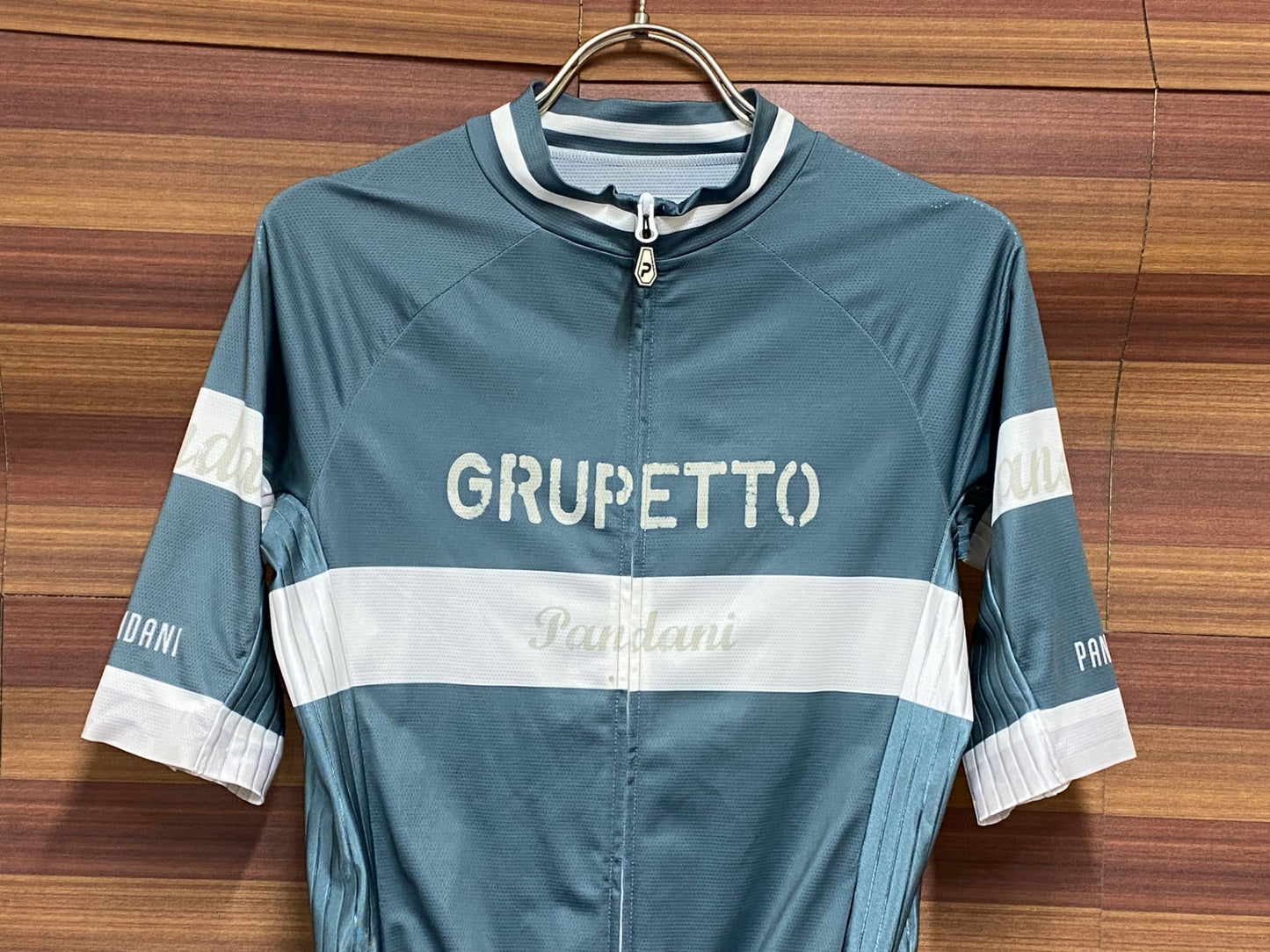 IW254 パンダーニ Pandani 半袖 サイクルジャージ グレー S
