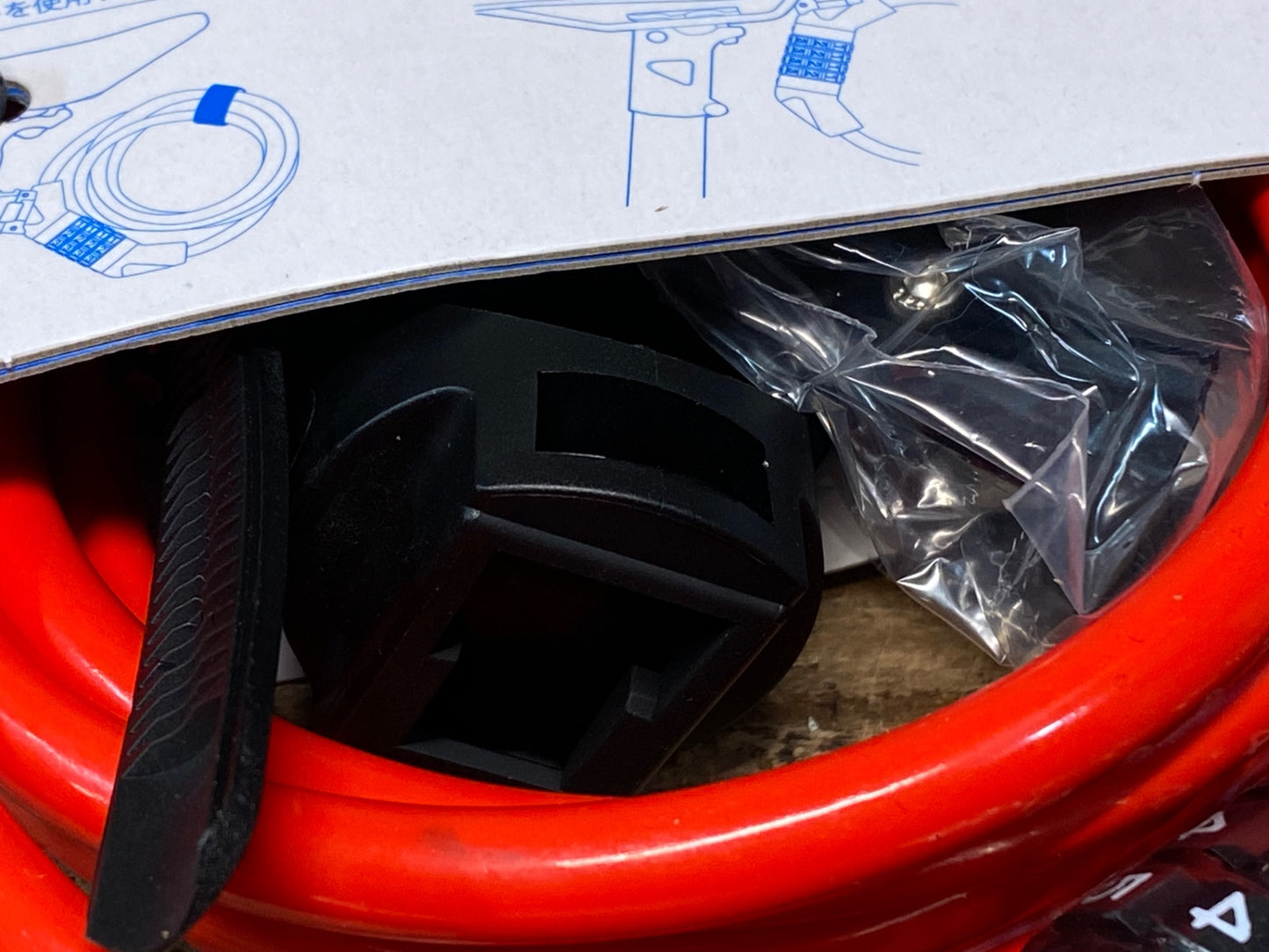 IV718 ジャイアント GIANT FLEX COMBO UNICLIP ケーブルロック