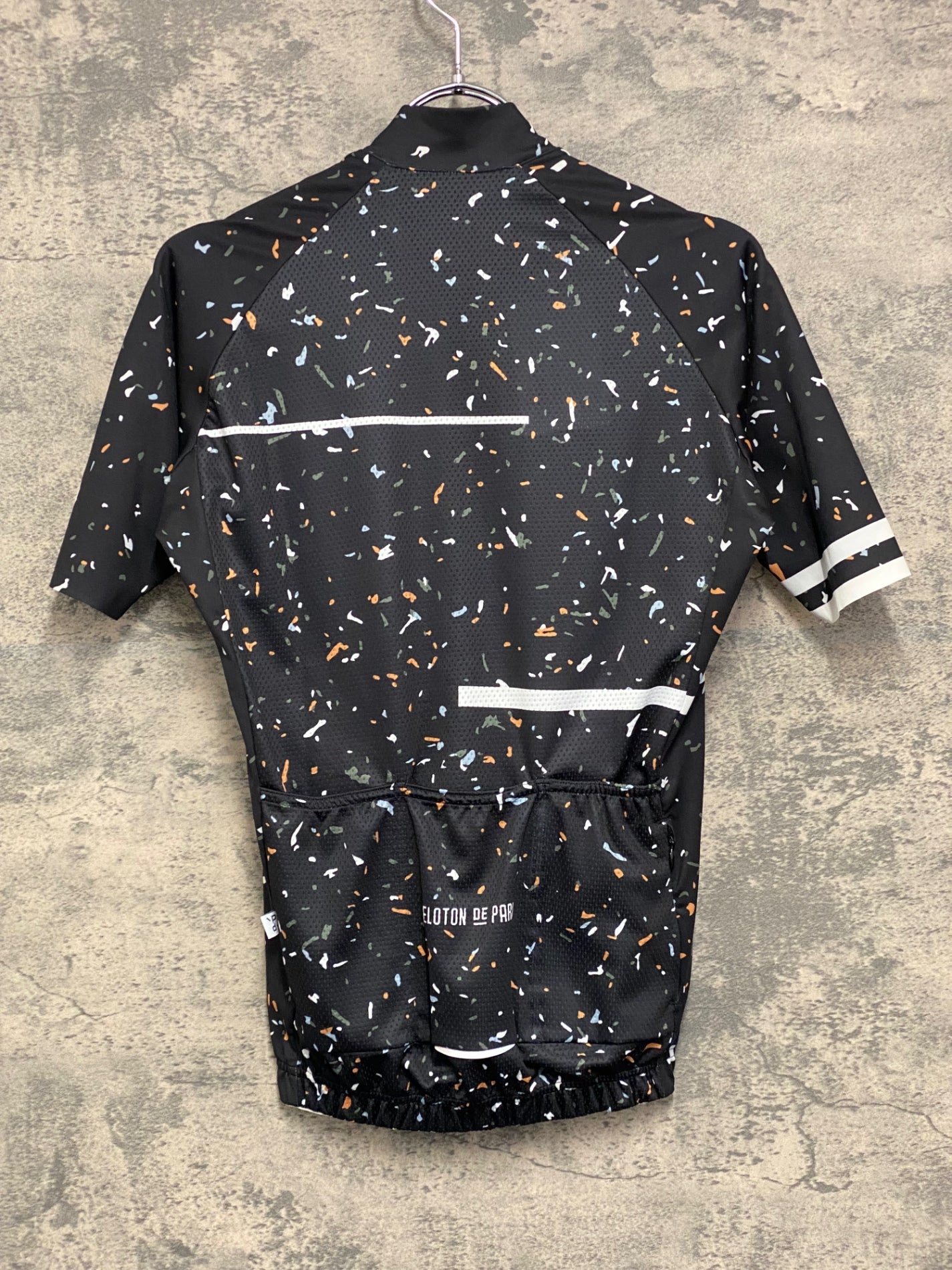 JB550 プロトンドパリ PELOTON DE PARIS 半袖 サイクルジャージ 黒 S