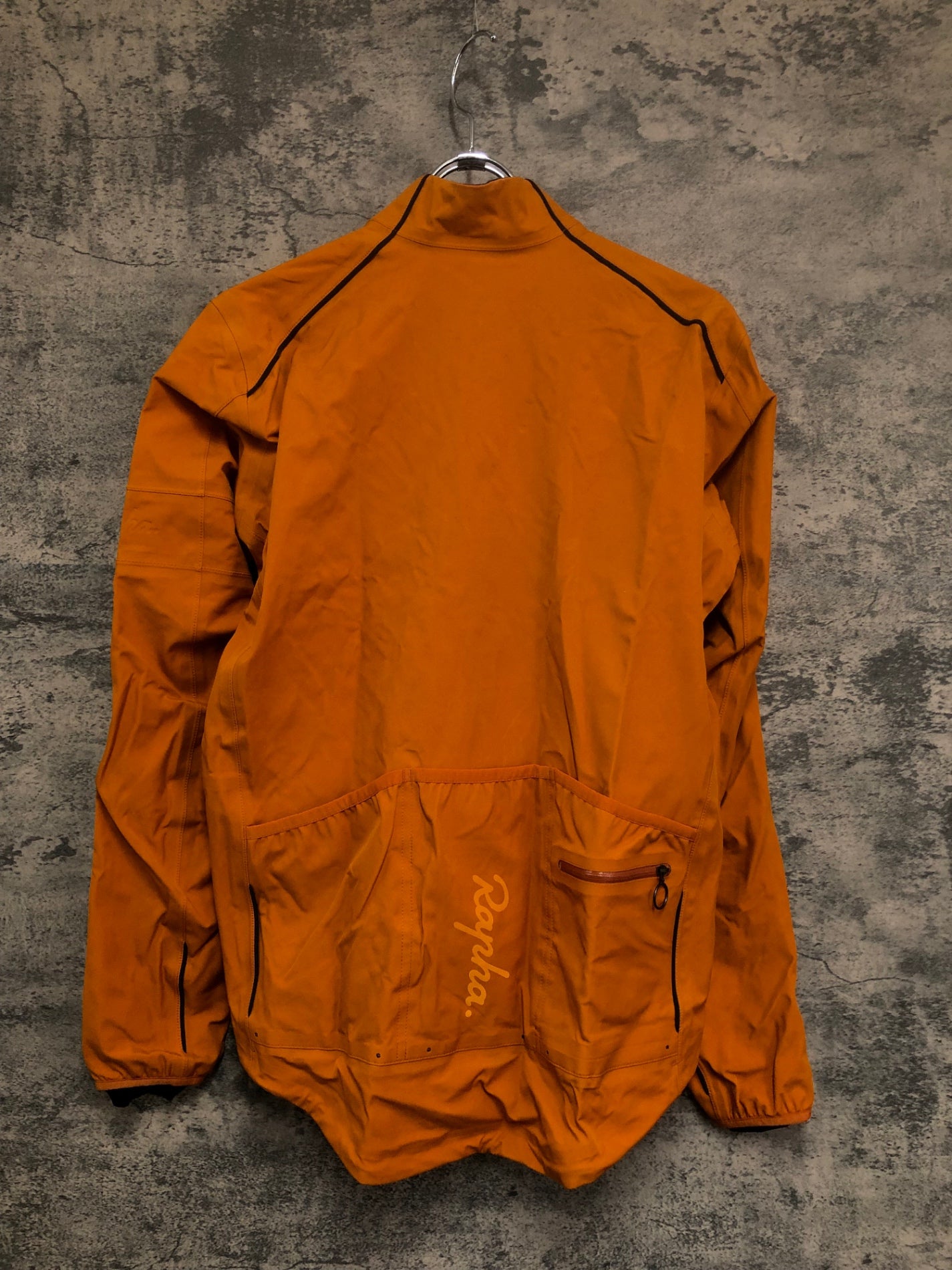 IW750 ラファ Rapha HARDSHELL JACKET 長袖 サイクルジャケット オレンジ M