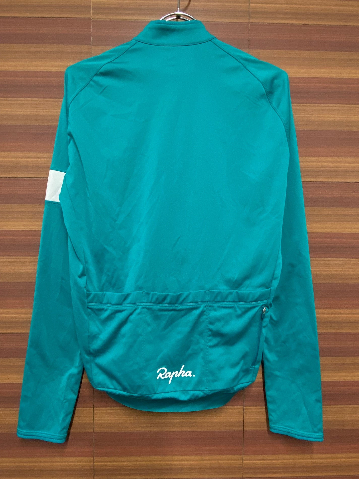 IH883 ラファ Rapha CORE LONG SLEEVE JERRSEY 長袖 緑 M 裏起毛