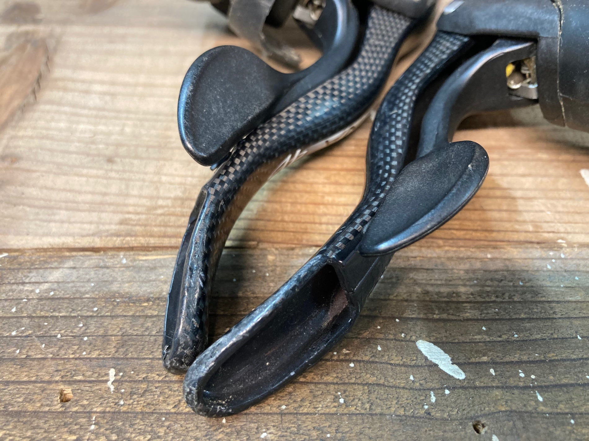 IO597 カンパニョーロ Campagnolo アテナ ATHENA エルゴパワー 2x11S ※ブラケットカバー破れ IO597 カンパニョーロ Campagnolo アテナ ATHENA エルゴパワー