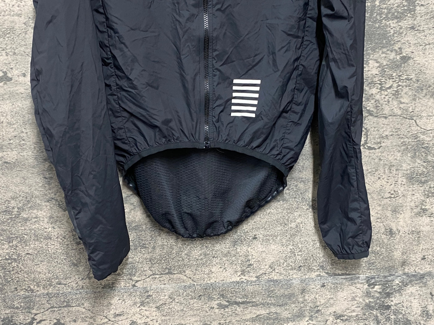 JC585 ラファ Rapha PRO TEAM LIGHTWEIGHT WIND JACKET 長袖 ウィンドブレーカー 紺 S
