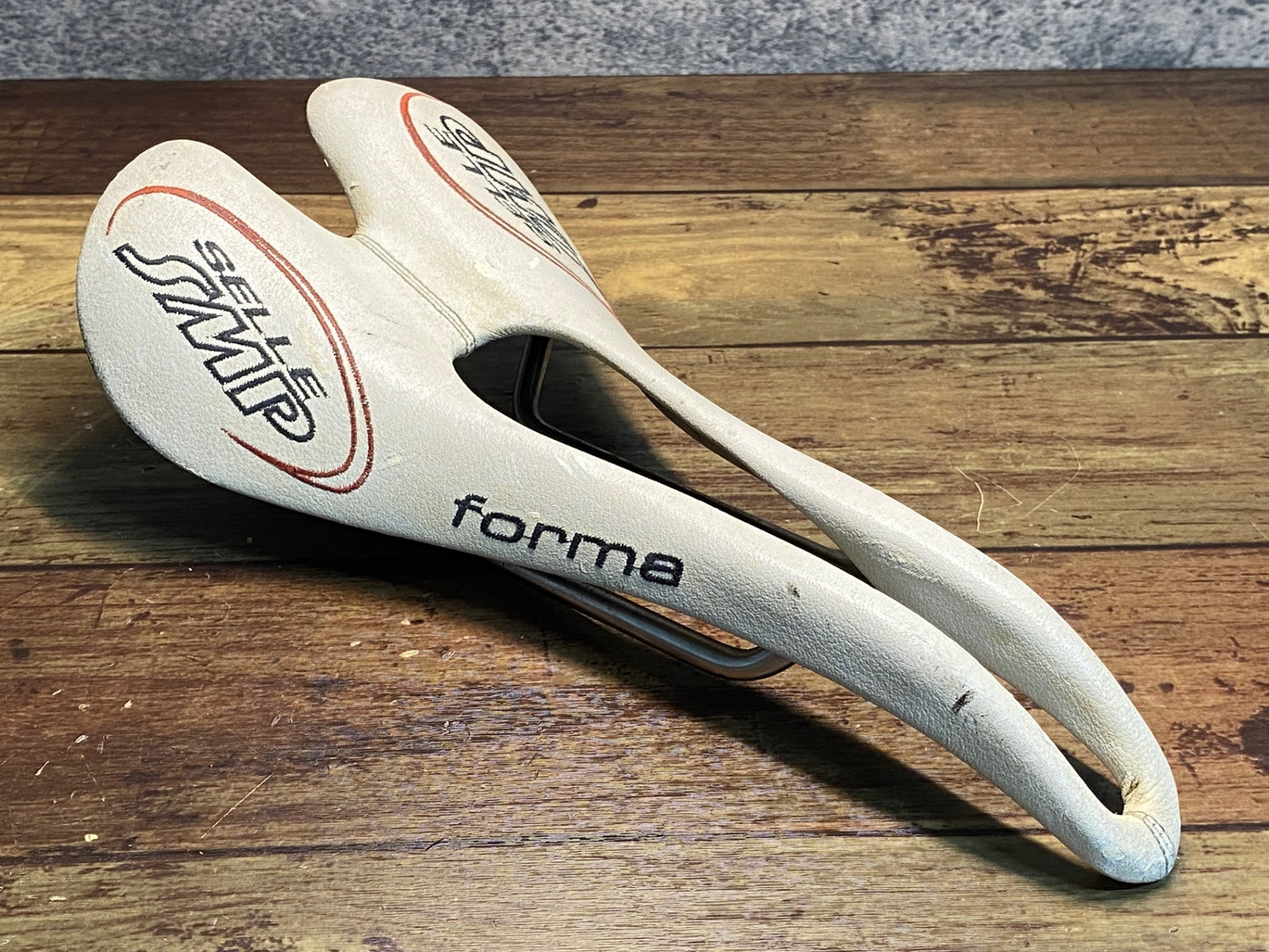 IX974 SELLE SMP フォルマ forma サドル 白 inox tubeレール