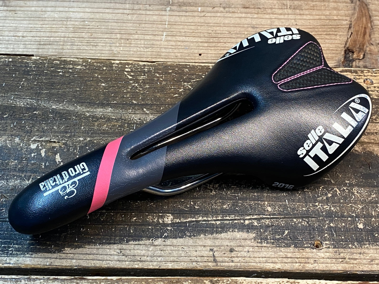 IZ341 セライタリア selle italia SLR ジロ・デ・イタリア Giro d Italia 2016 サドル チタンレール 白