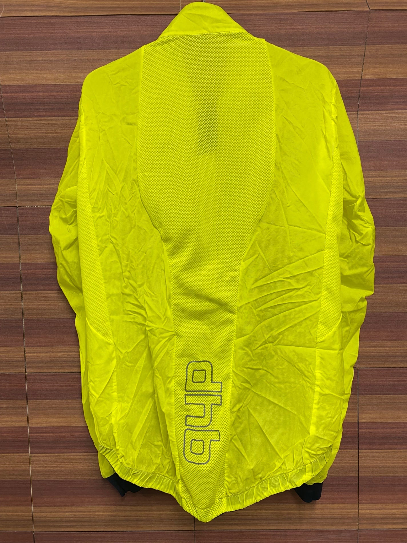 IQ603 dhb 長袖 ウィンドブレイカー 黄 M