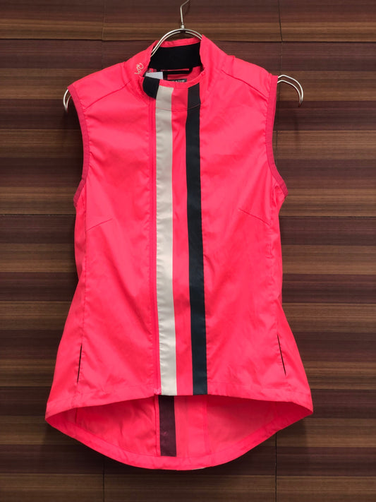 IS041 ラファ Rapha ジレ サイクルベスト ピンク S ※内側剥がれ