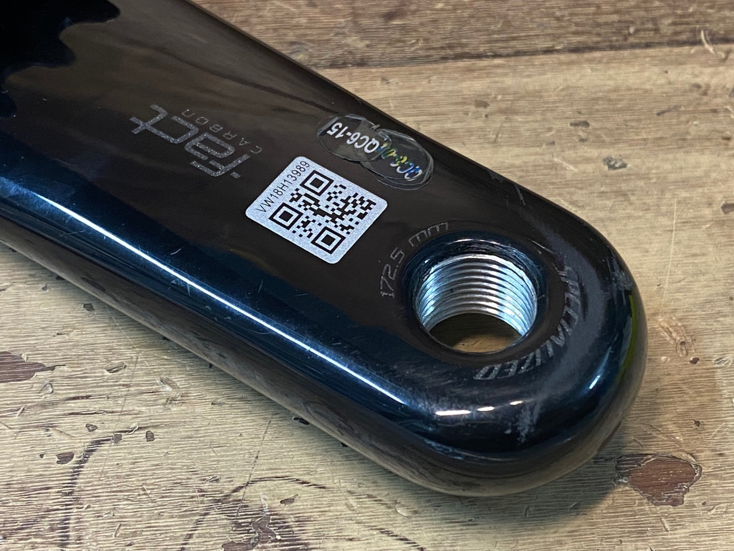 IN015 スペシャライズド SPECIALIZED エスワークス S-WORKS POWER パワーメーター クランクセット 172.5mm 50/34T ※接続不可 ジャンク