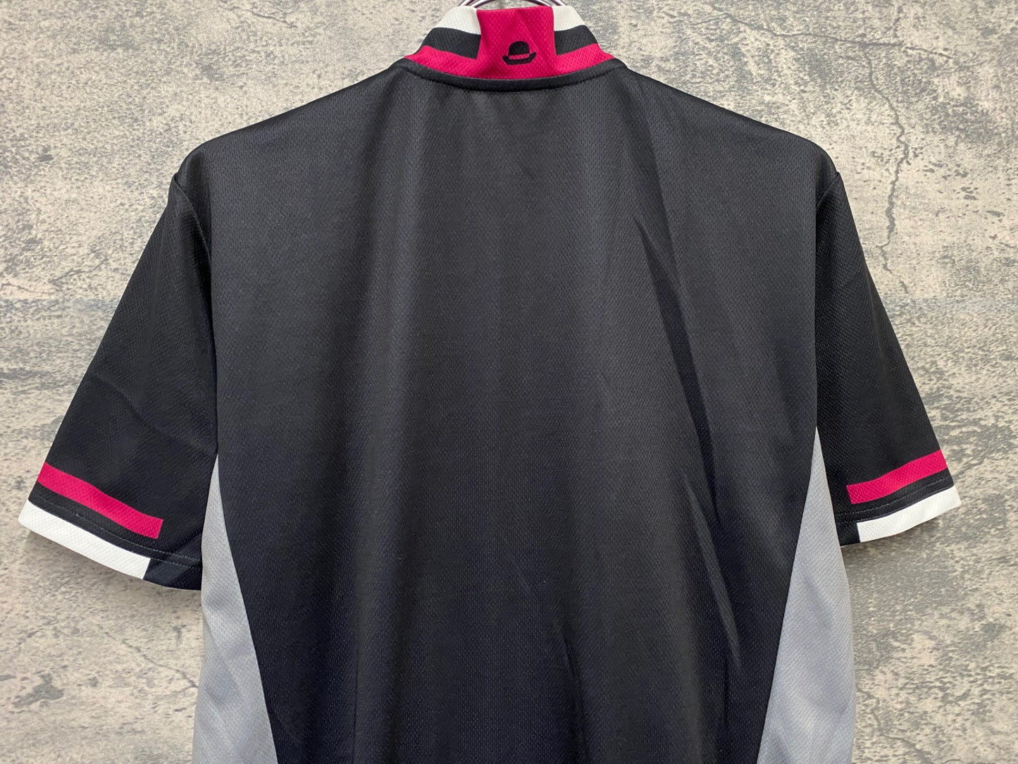 JB759 シャポー CHAPEAU! 半袖 サイクルジャージ 紺 M