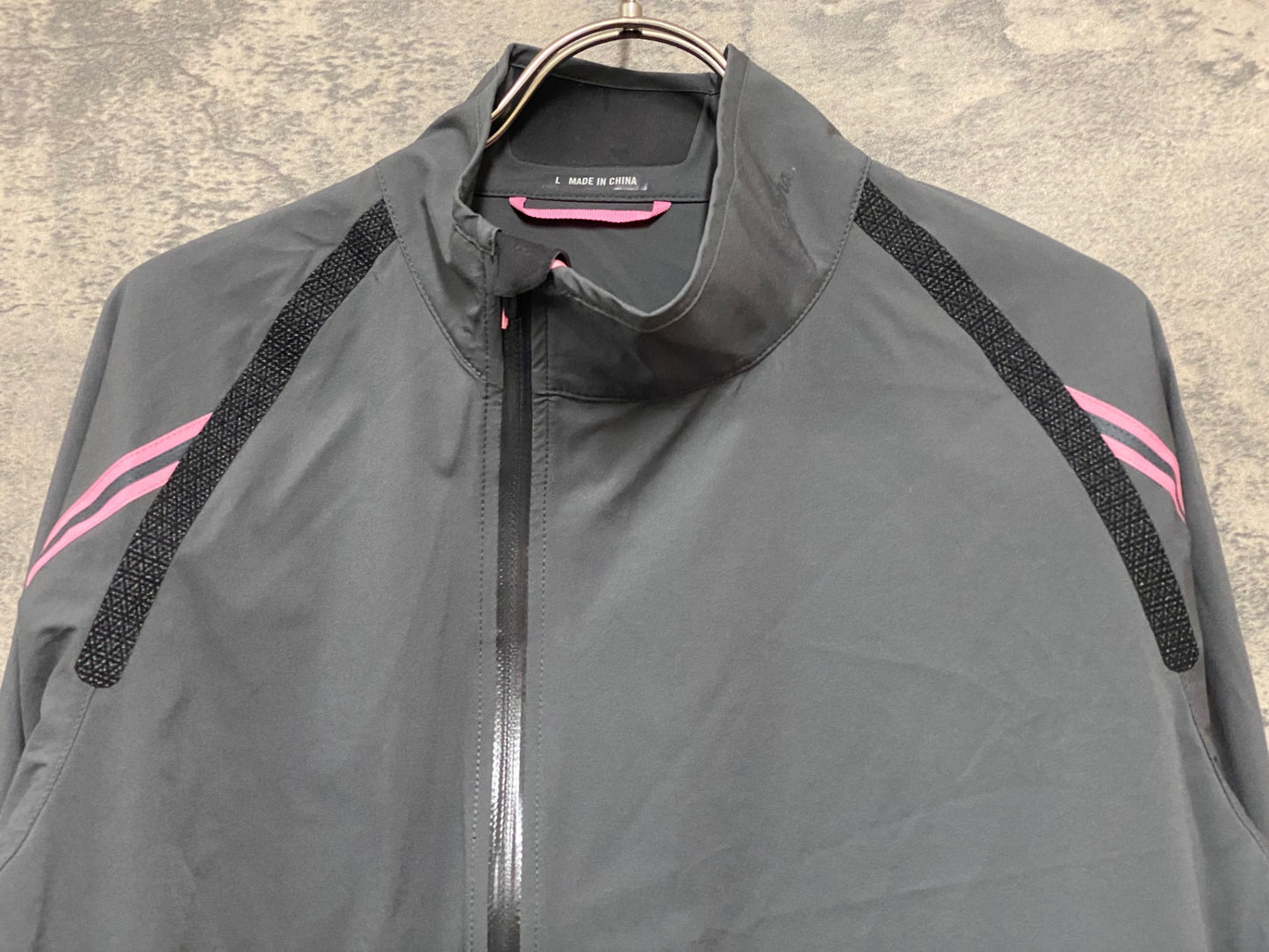 IZ840 ラファ Rapha クラシックウィンドジャケット CLASSIC WIND JACKET 長袖 サイクルジャケット グレー L