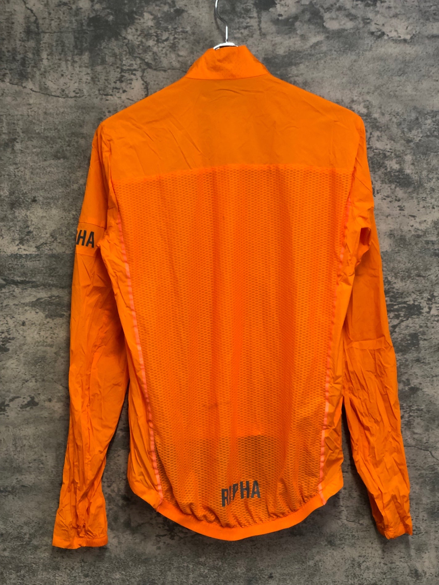 IV287 ラファ Rapha PRO TEAM LIGHTWEIGHT WIND JACKET 長袖 ウィンドブレーカー オレンジ S