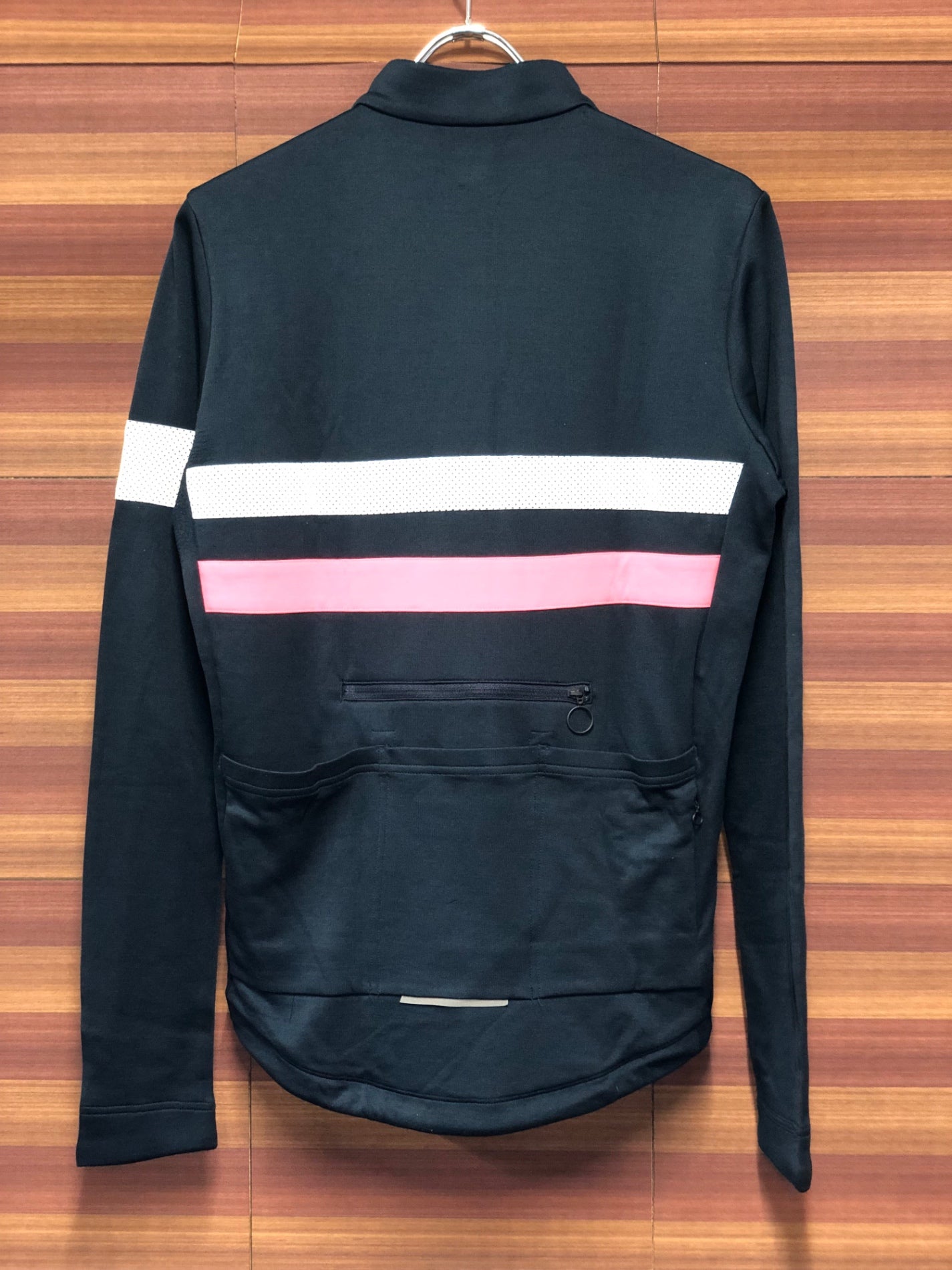 IL461 ラファ Rapha BREVET LONG SLEEVE JERSEY 長袖 サイクルジャージ 紺 M
