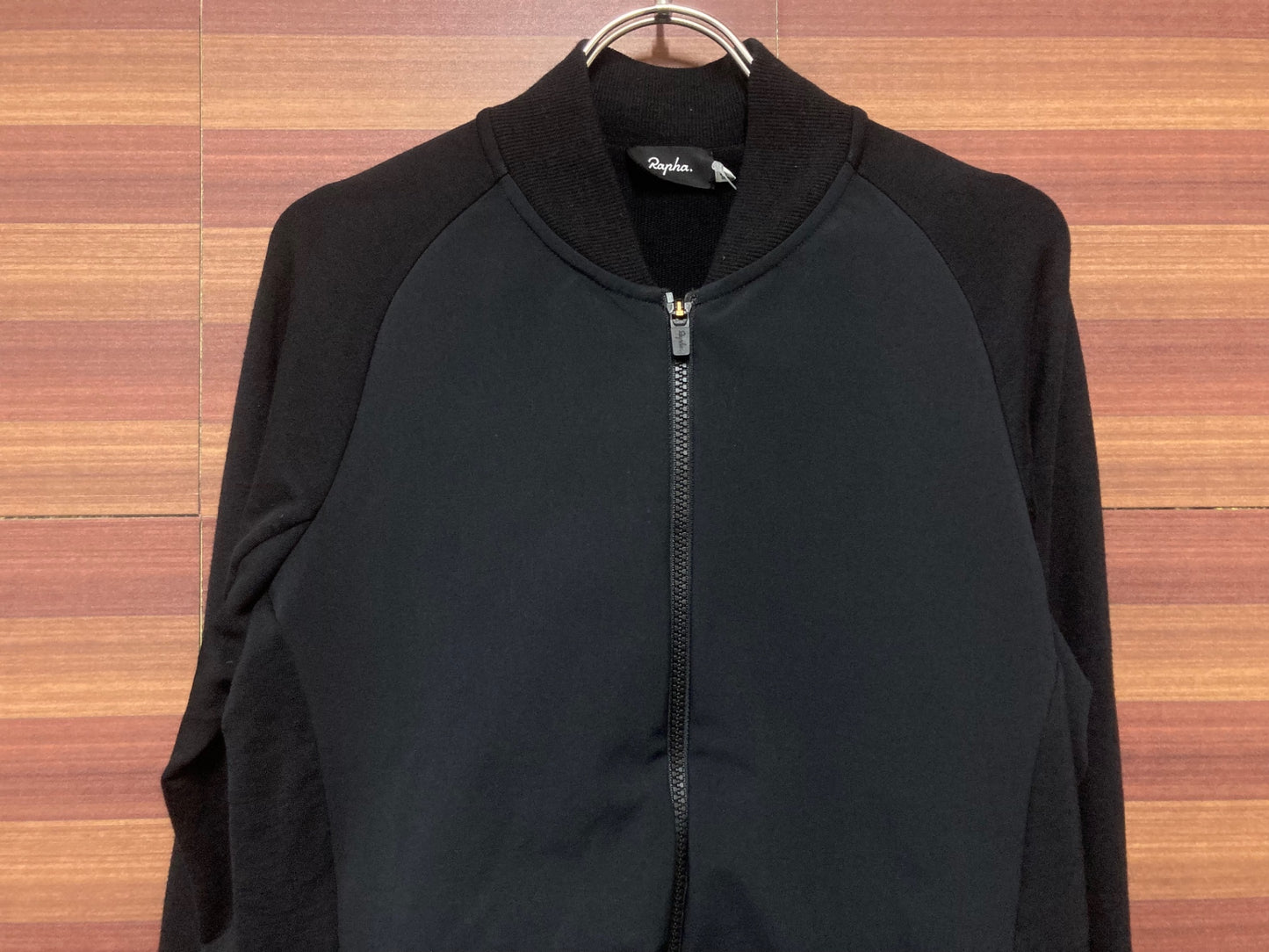 HW863 ラファ Rapha トラックジャケット TRACK JACKET 長袖 サイクルジャケット 黒 S