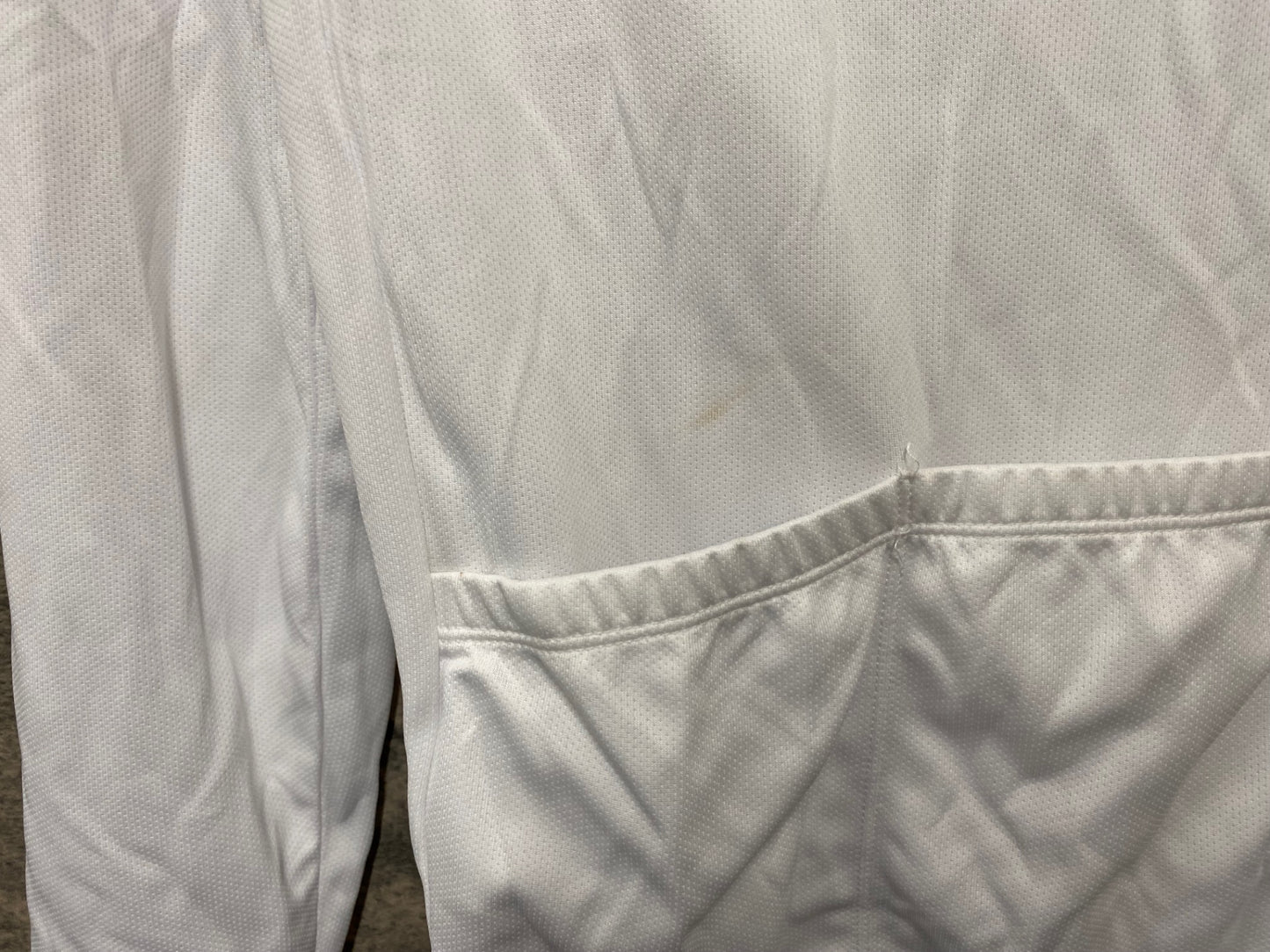 IY546 サンボルト SUNVOLT 長袖 サイクルジャージ 白 M