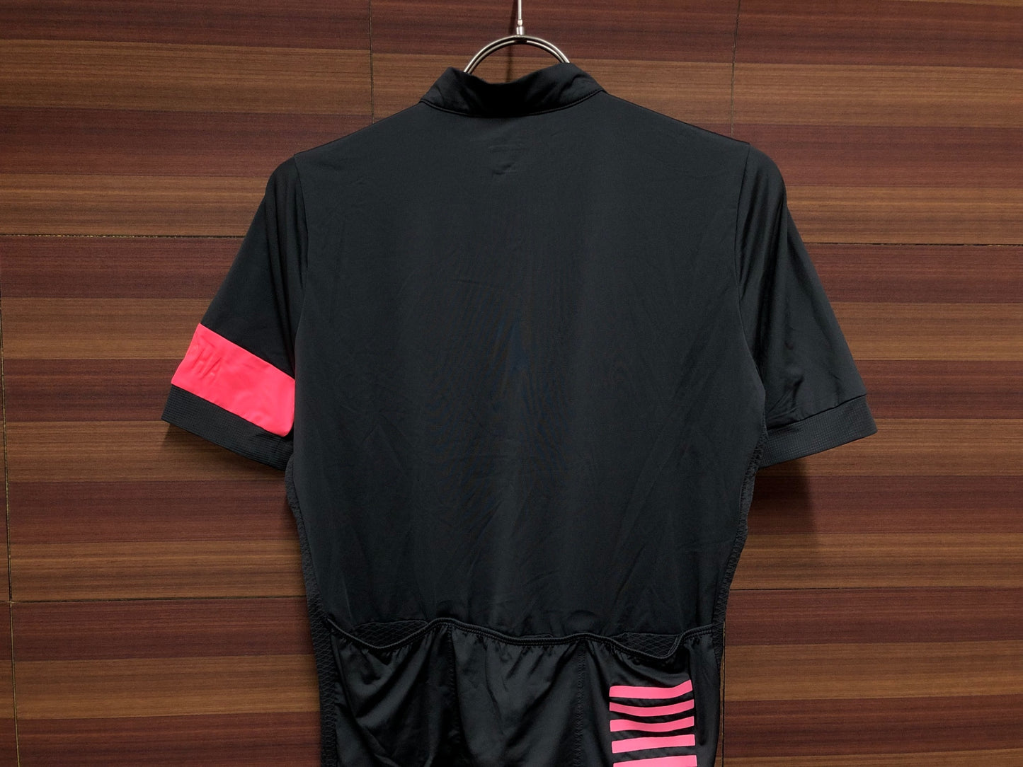 IN356 ラファ RAPHA PRO TEAM CLIMBER'S JERSEY サイクルジャージ 半袖 グレー/ピンク S