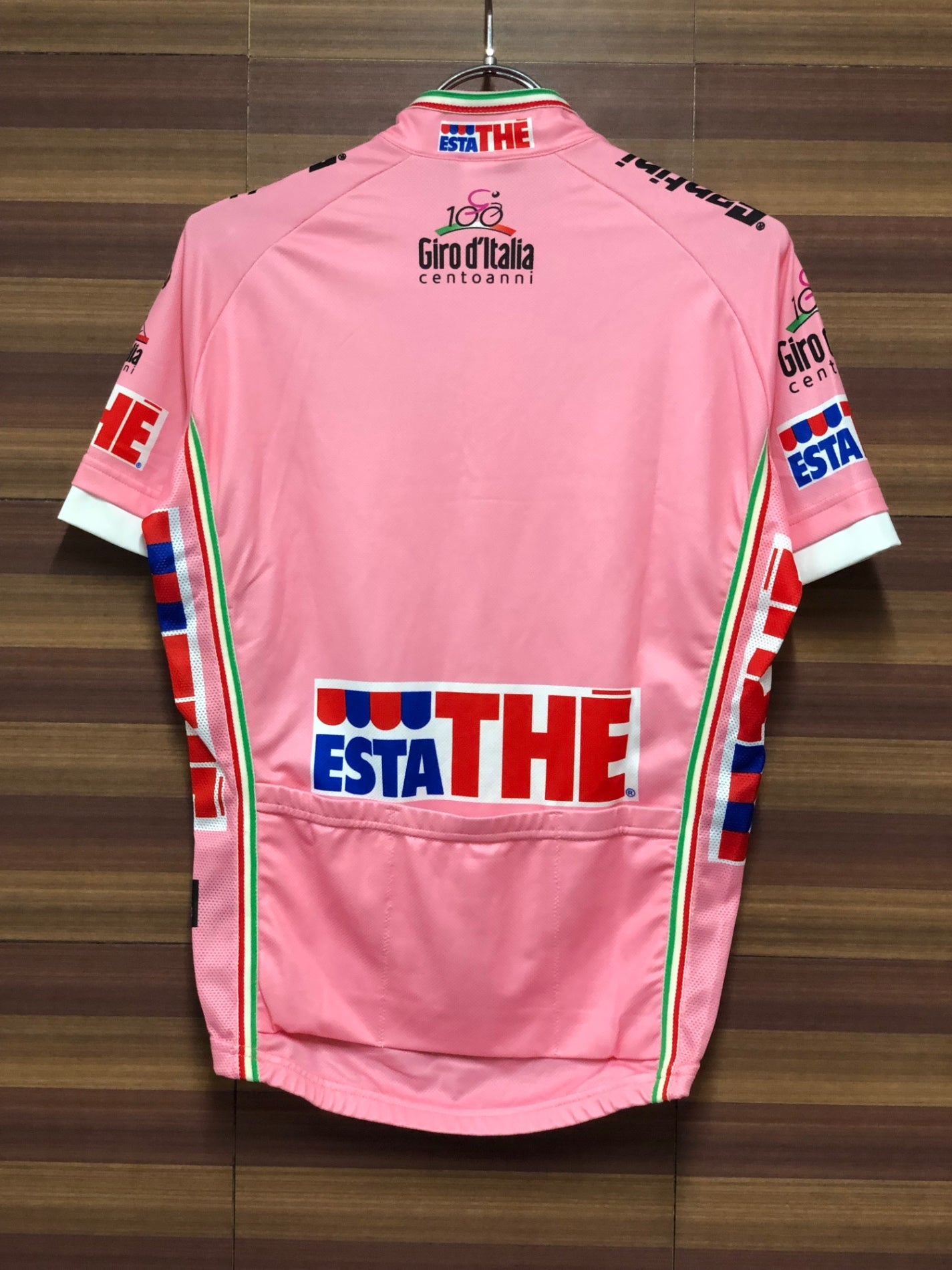 IH381 サンティーニ santini giro de italia マリアローザ 半袖 サイクルジャージ XS