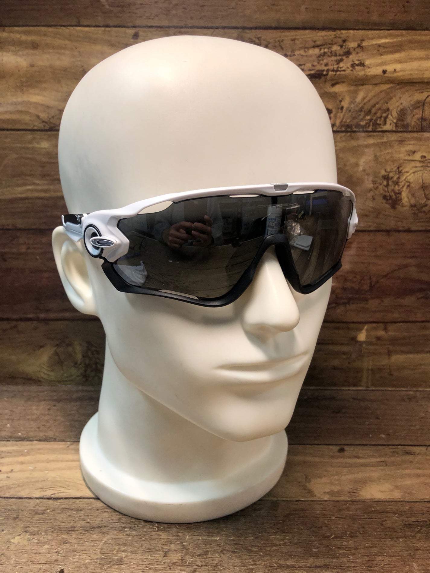 IN855 オークリー OAKLEY JAW BREAKER サングラス アイウェア 白 黒 PRIZMレンズ