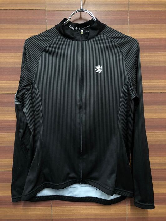 IM290 カペルミュール KAPELMUUR 長袖 サイクルジャージ 黒 42