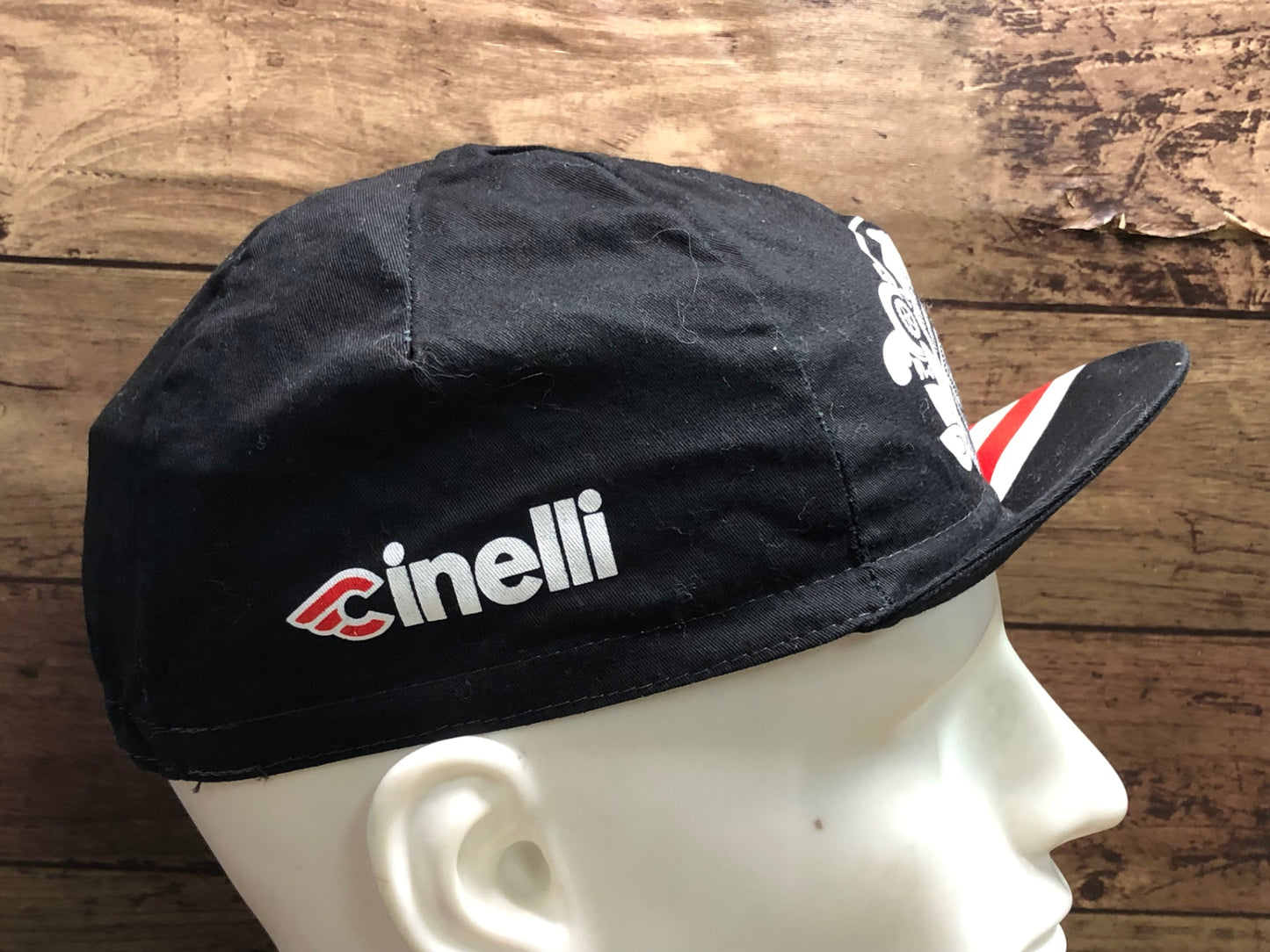 IH039 チネリ Cinelli サイクルキャップ 黒 ワンサイズ