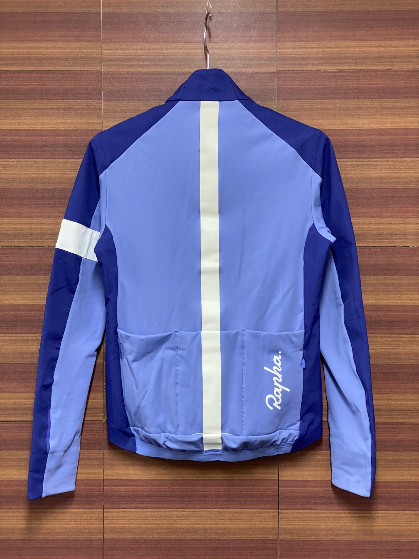 II161 ラファ Rapha SOUPLESSE TRAINING JACKET 長袖 紫 S 裏起毛