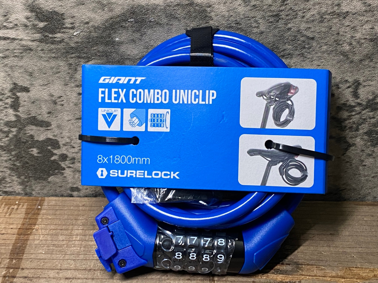 IV719 ジャイアント GIANT FLEX COMBO UNICLIP ケーブルロック