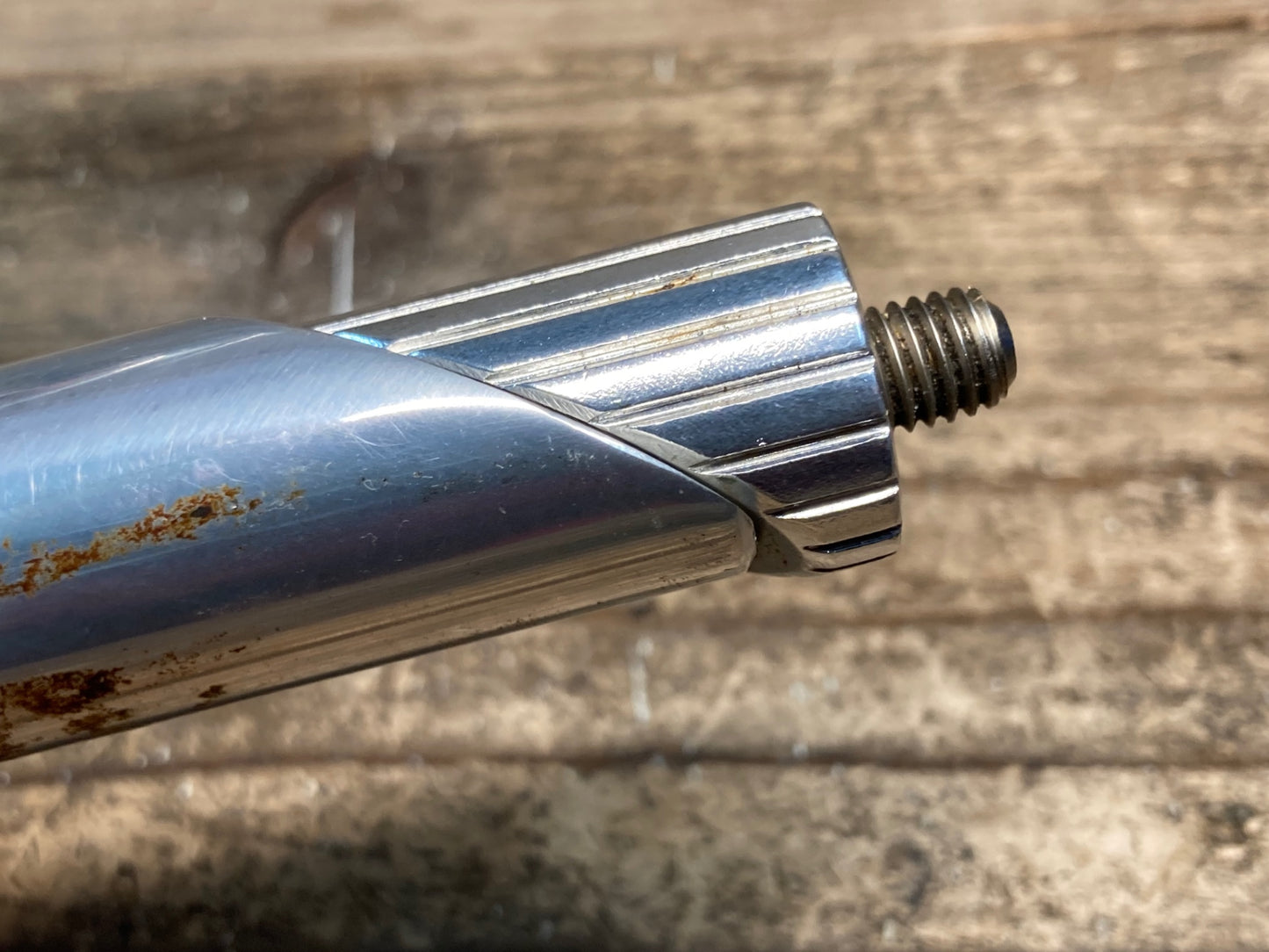 IX011 日東 NITTO NJS スレッドステム 100mm ハンドルクランプΦ25.4 Φ22.2