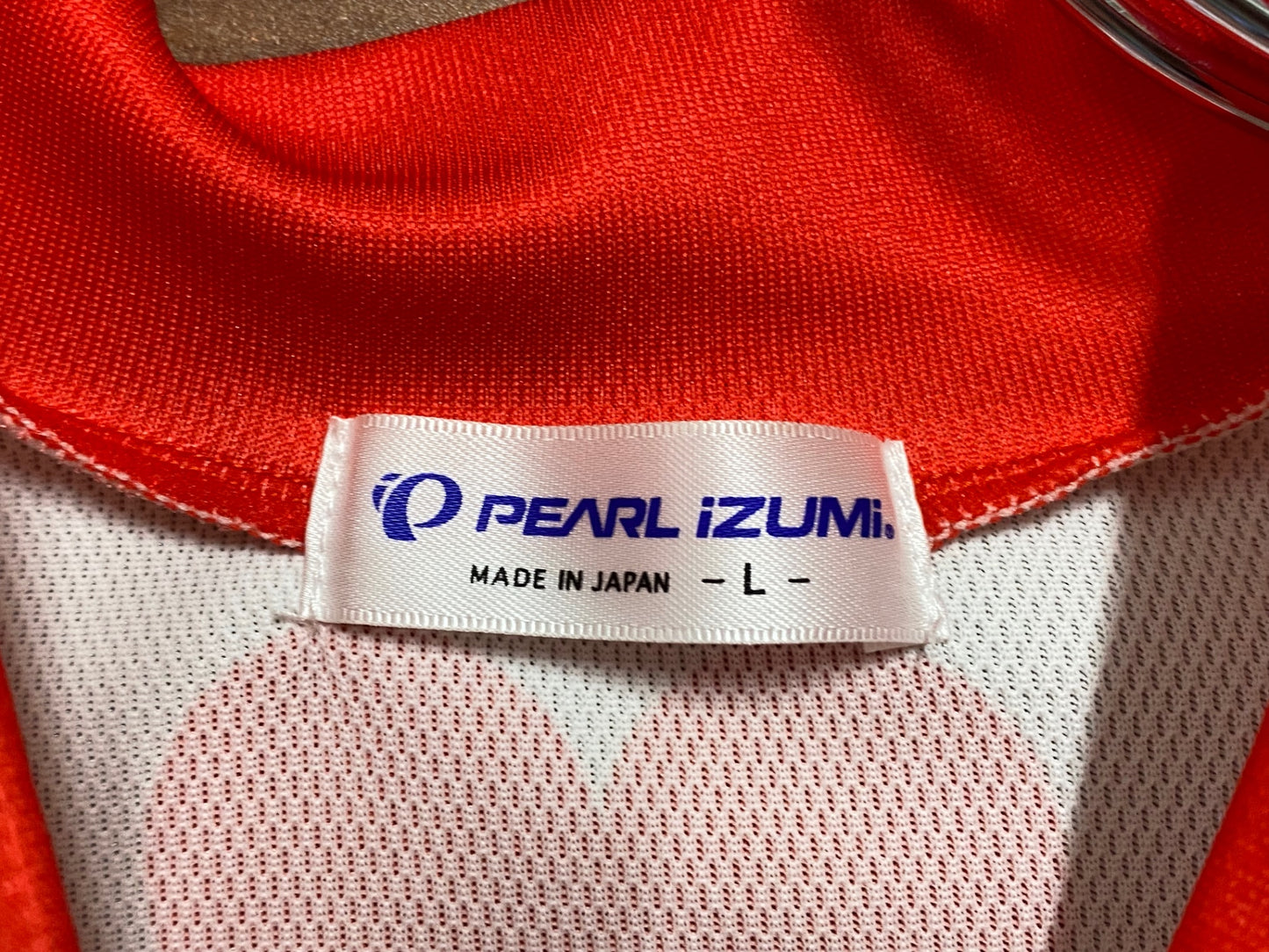 IE516 パールイズミ PEARL iZUMi 半袖 サイクルジャージ 白 黒 ハート柄 L