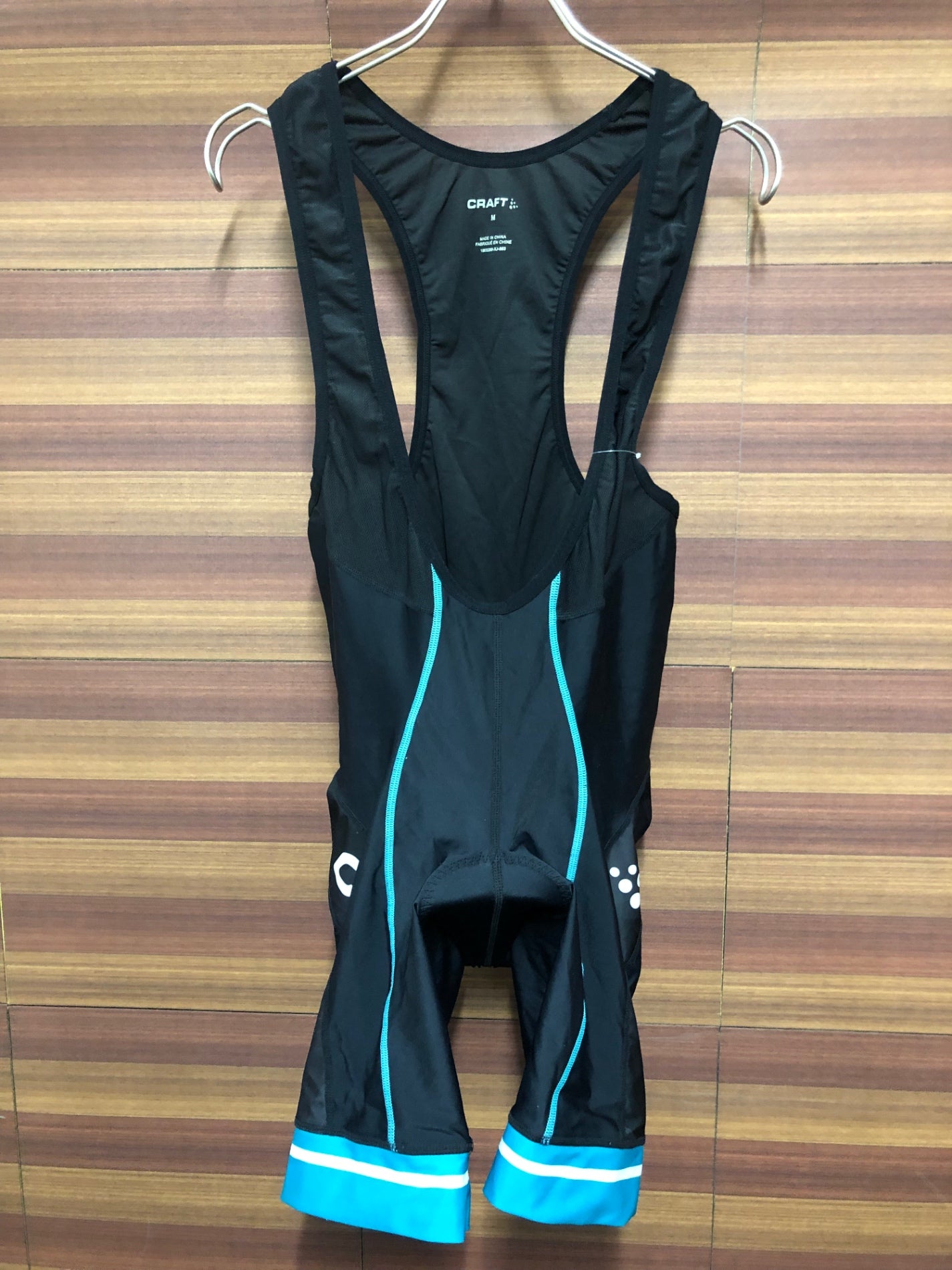 IU728 クラフト CRAFT ビブショーツ 黒 M