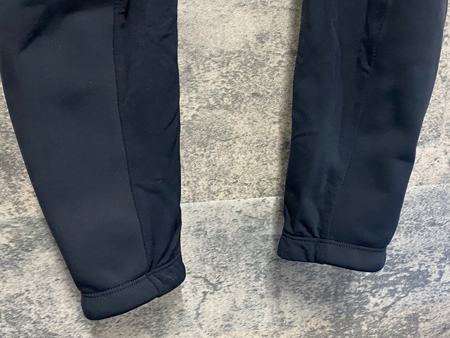 IZ316 シマノ SHIMANO 防風 裏起毛 ビブタイツ M ブラック