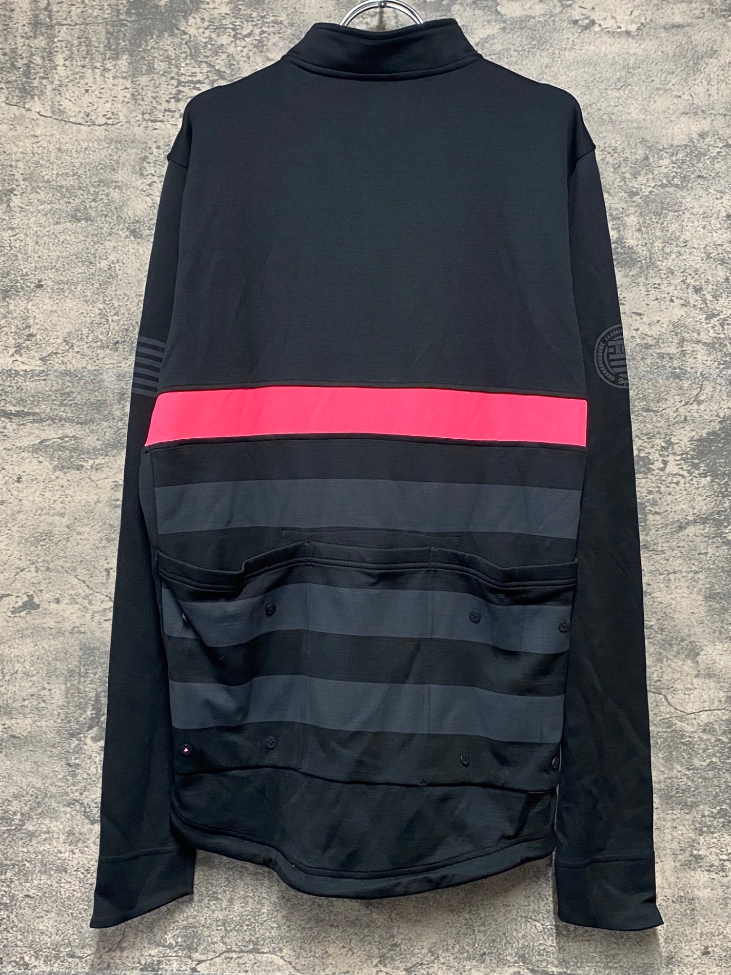 JA340 ラファ Rapha RCC LONG SLEEVE JERSEY 長袖 サイクルジャージ 黒 XXL