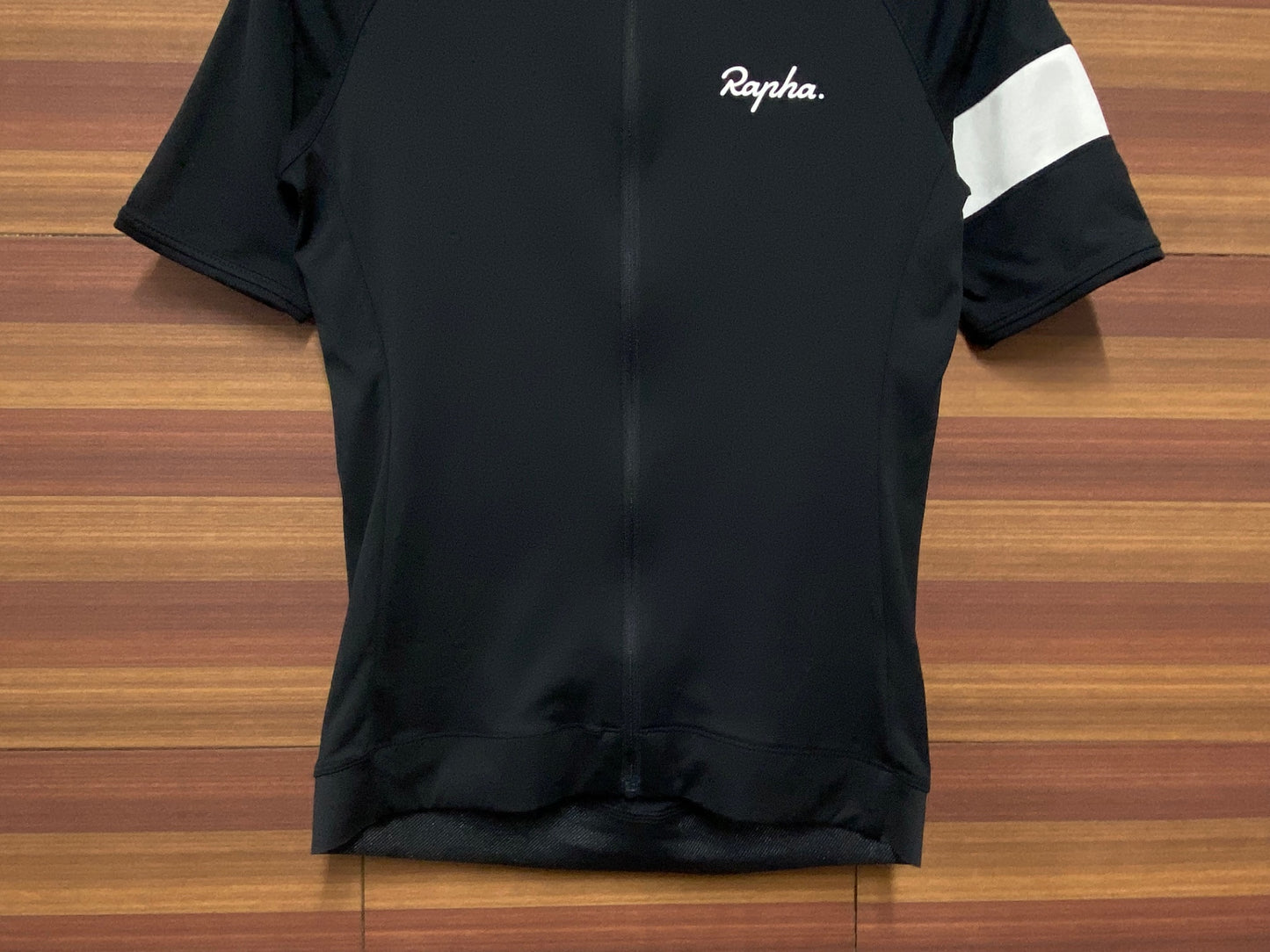 IH419 ラファ Rapha WOMEN'S CORE JERSEY 半袖サイクルジャージ 黒 XS