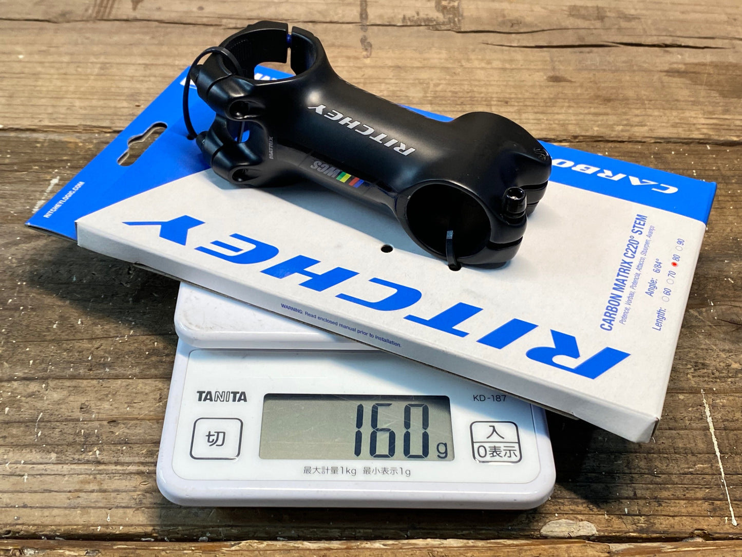 IR252 リッチー RITCHEY C220 STEM アルミステム 80mm Φ31.8 OS