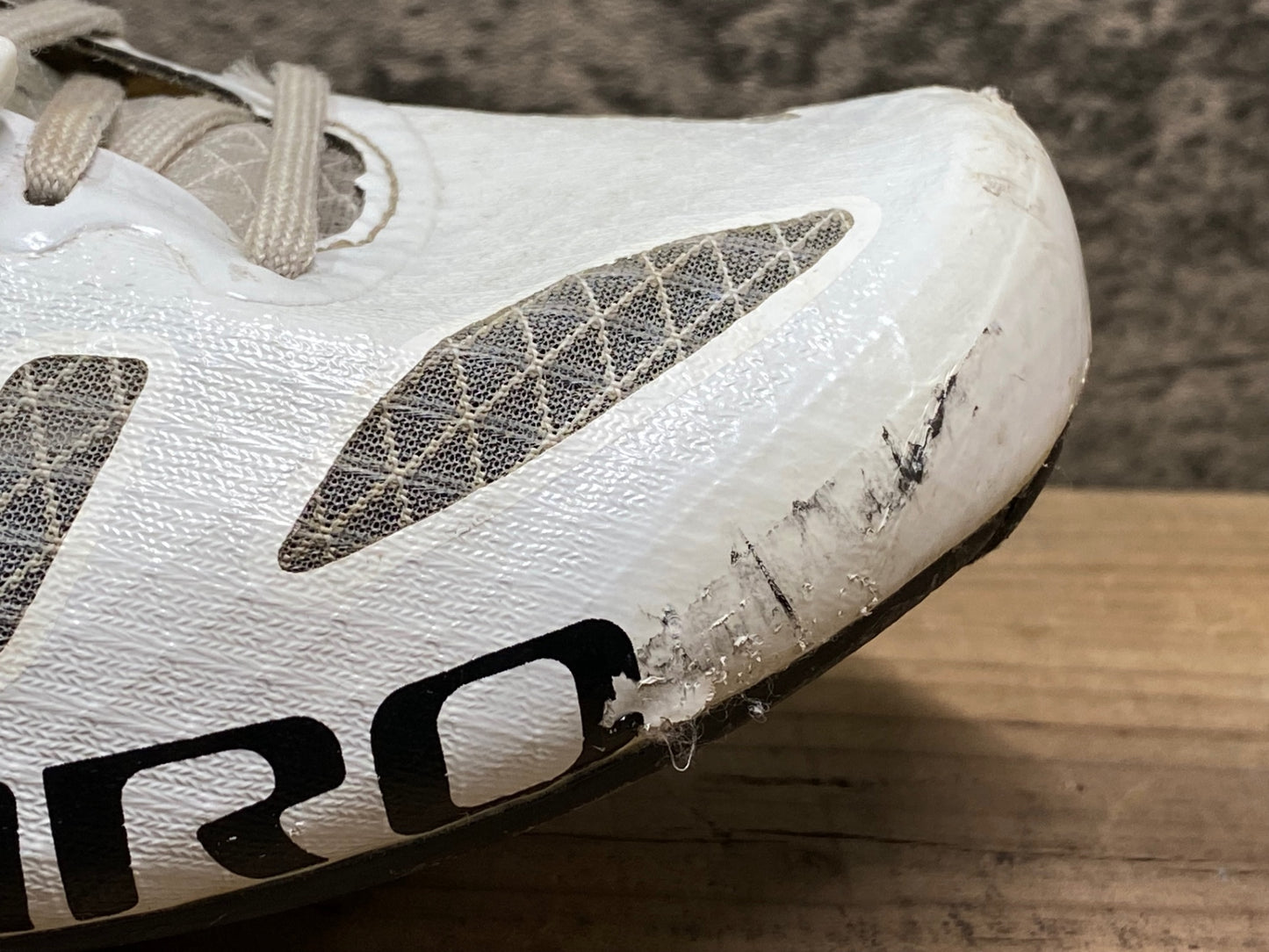 IN994 ジロ GIRO prolight techlace ビンディングシューズ 白 EU42.5