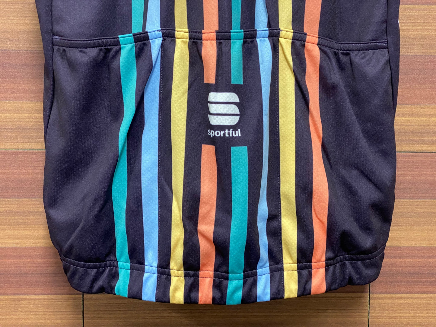 IT974 スポーツフル sportful 半袖 サイクルジャージ 黒 L