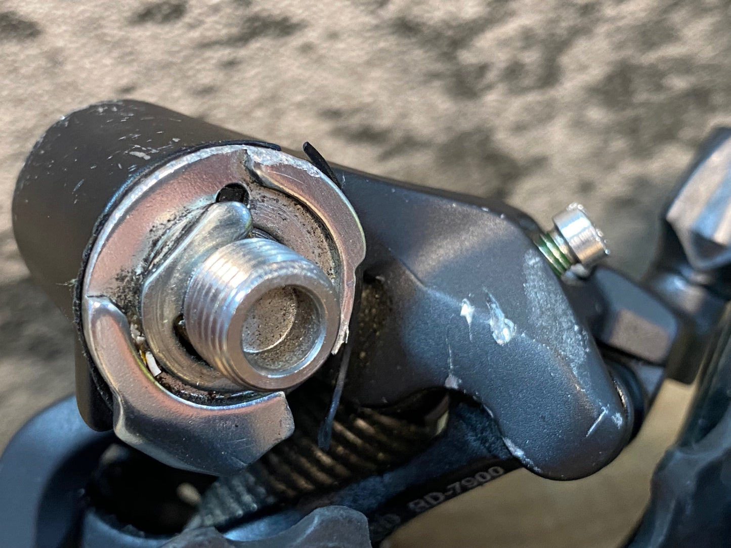 GN154 シマノ SHIMANO デュラエース DURA-ACE RD-7900 リアディレーラー 10S ※ケージ破損