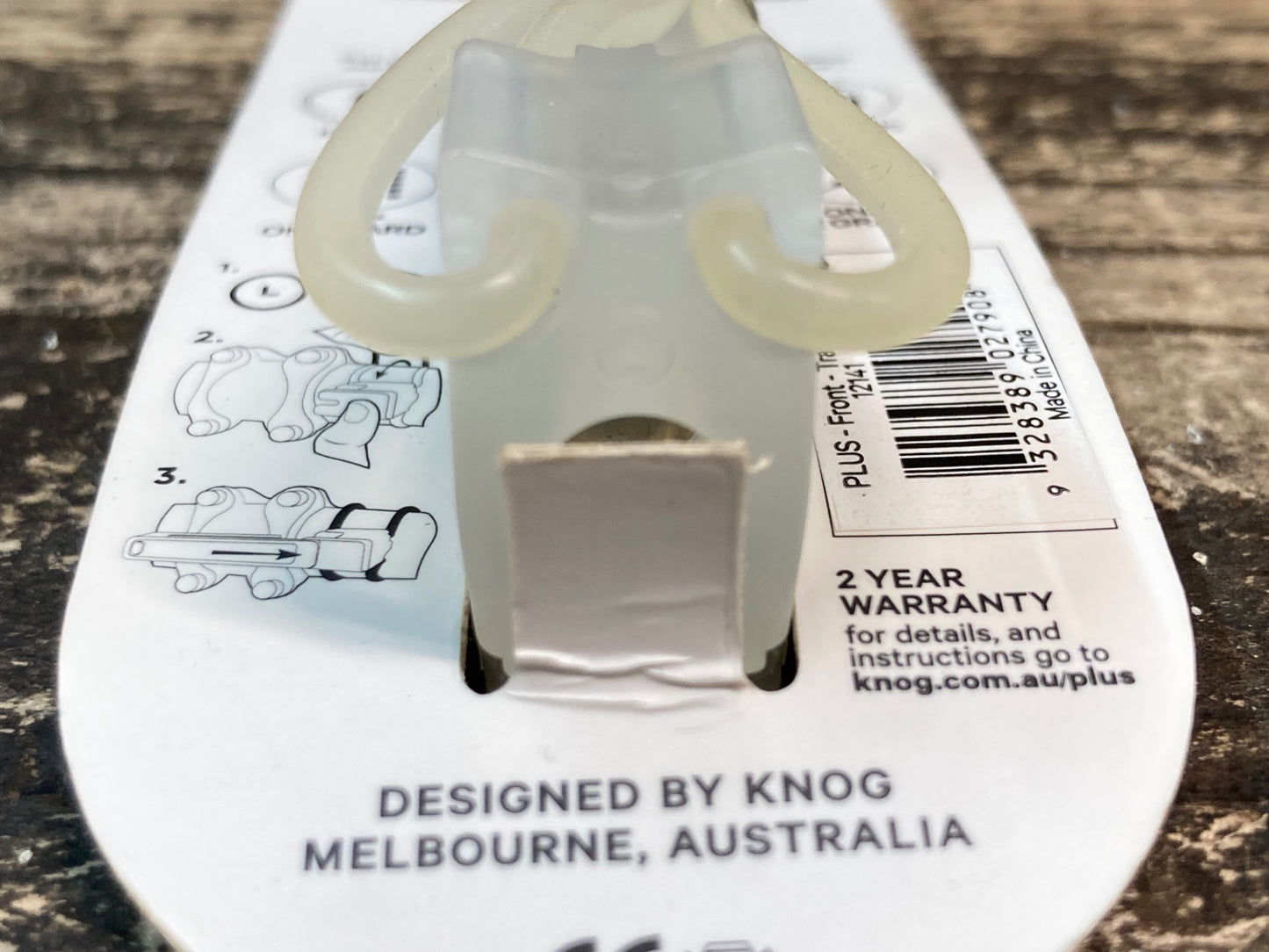 IR286 ノグ knog PLUS FRONT フロントライト 白