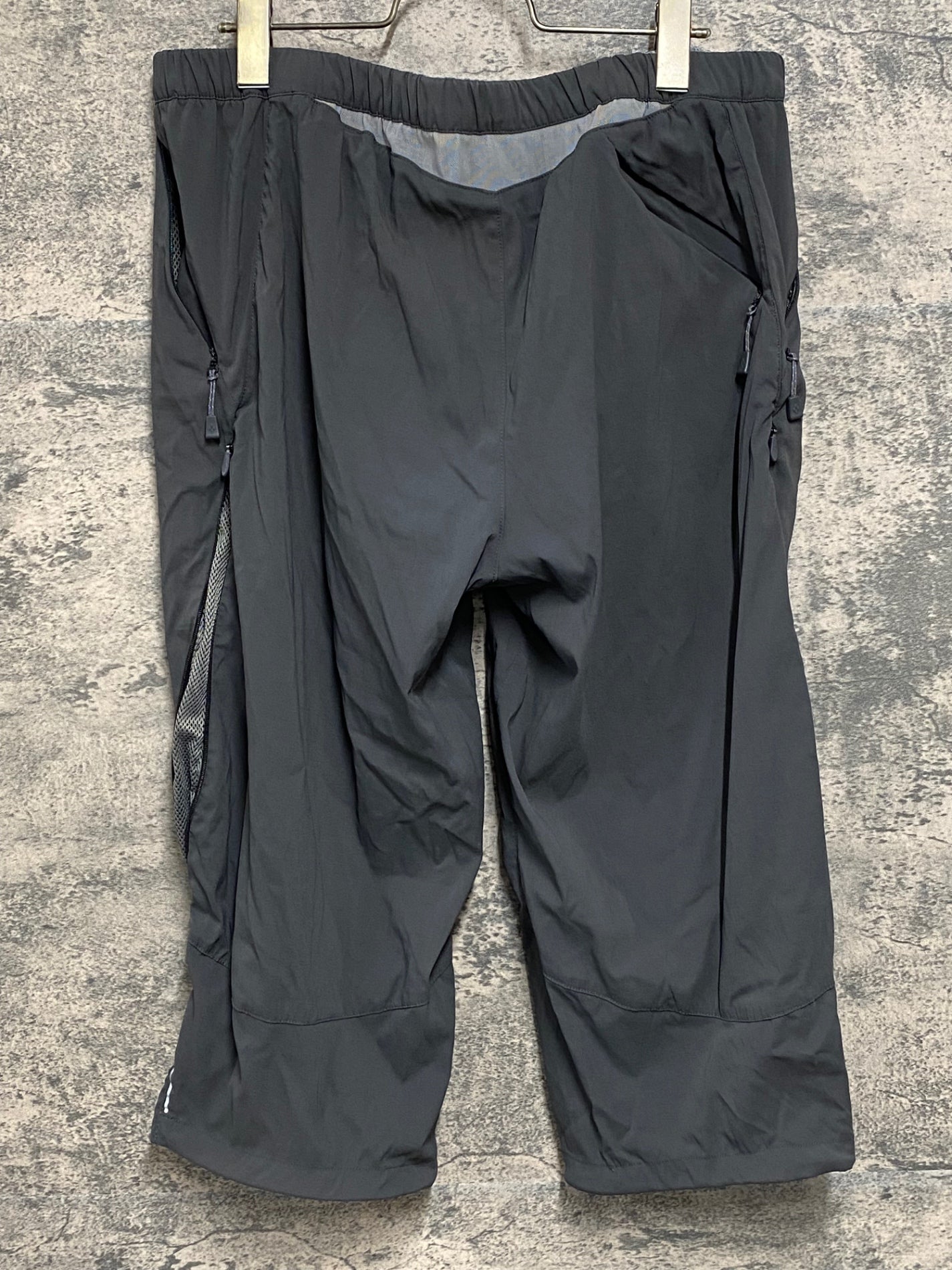 JB489 モンベル mont-bell パッド付 サイクルパンツ 七分丈 グレー M