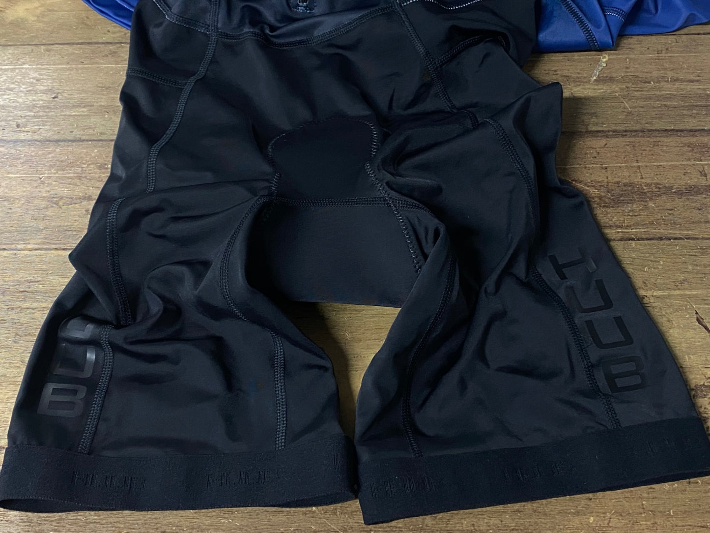 IQ194 フーブ HUUB 半袖 ワンピース スキンスーツ 紺 黒 M