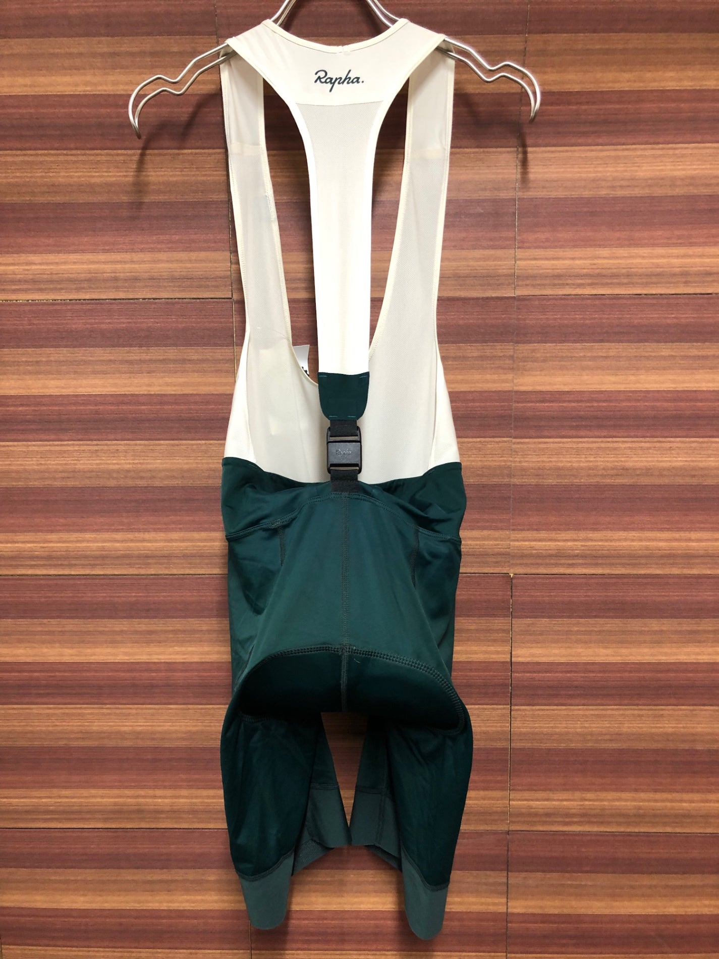 IM294 ラファ Rapha WOMEN'S DETACHABLE RACE BIB SHORTS ビブショーツ 緑 M レディース