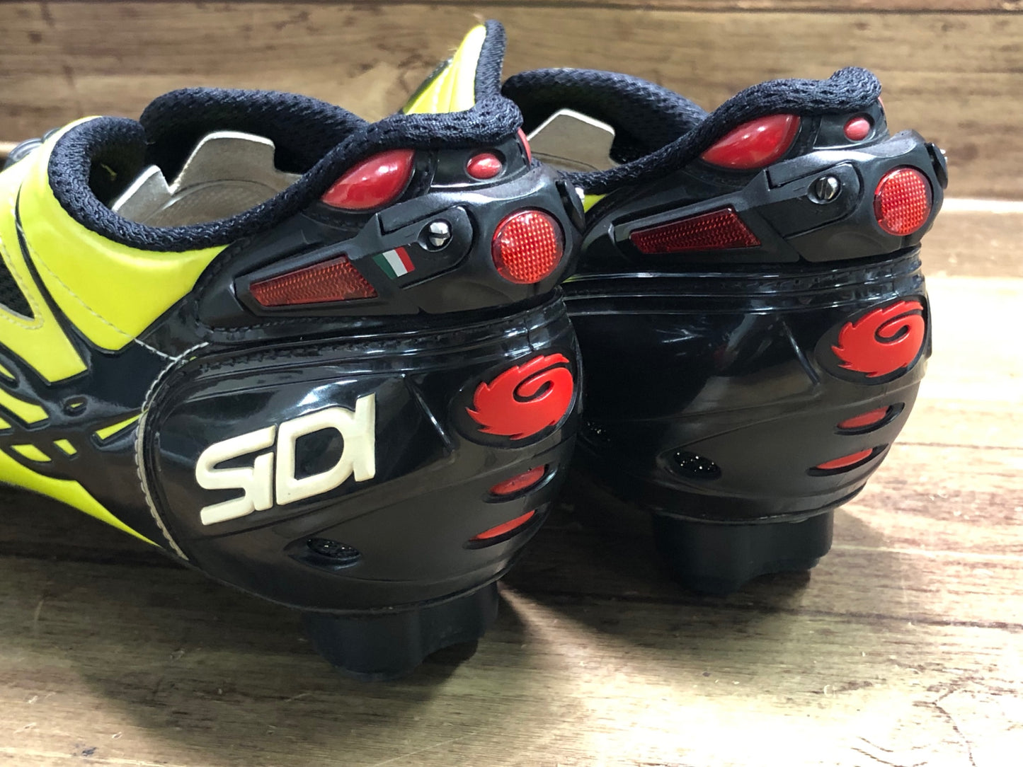 IF661 シディ SIDI SHOT ビンディングシューズ EU46 黄 インソール欠品