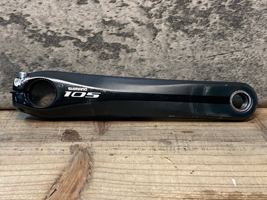 IR177 4iiii パワーメーター SHIMANO 105 FC-5800 左クランク 172.5mm ※電池カバー欠品、接続未確認