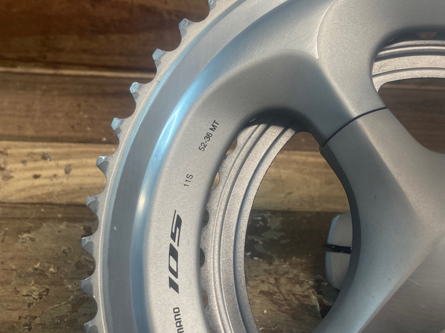 IF886 シマノ SHIMANO 105 FC-R7000 クランクセット 52/36T 172.5mm シルバー