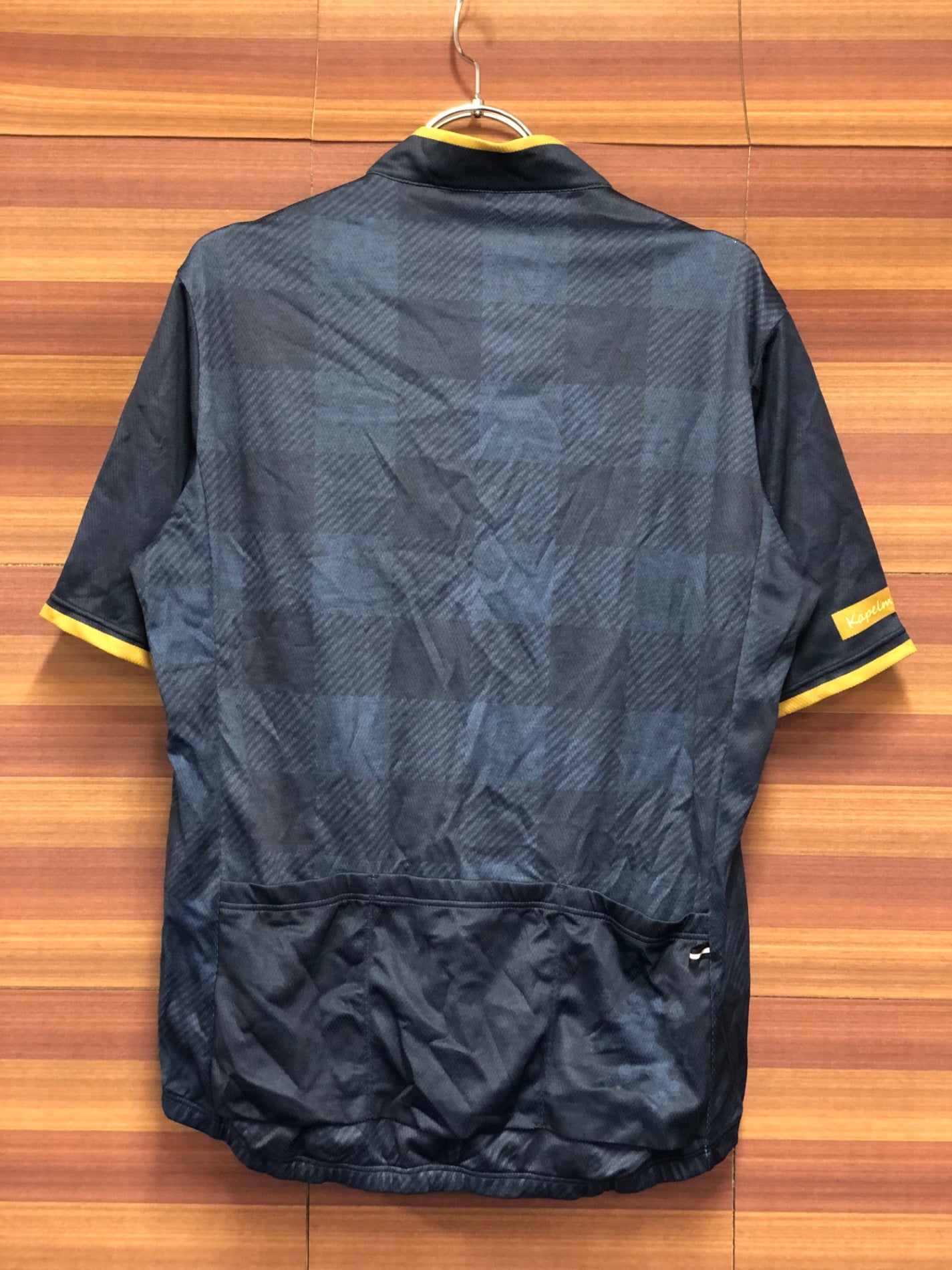 IQ840 カペルミュール KAPELMUU 半袖 サイクルジャージ 紺 XL