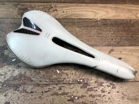 IM544 セライタリア selle italia SLR Flow サドル 白 カーボンレール